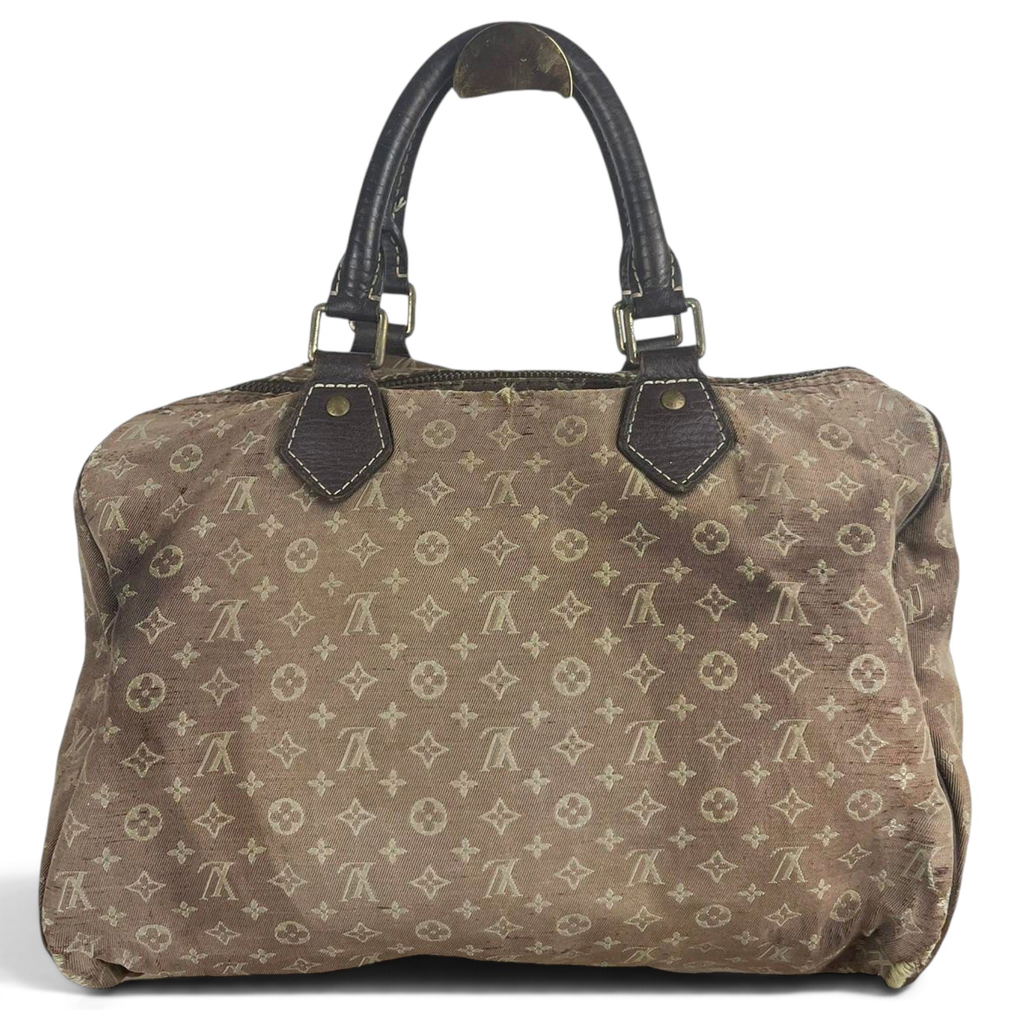 Louis Vuitton Nano Speedy / Mini HL cloth handbag