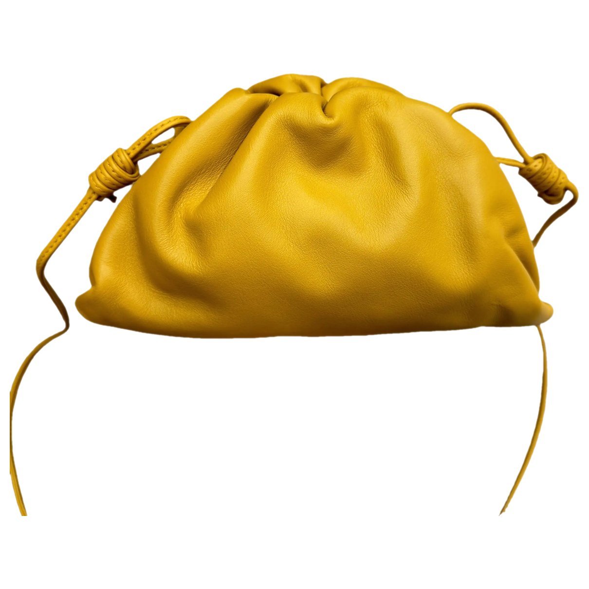 Pouch leather crossbody bag