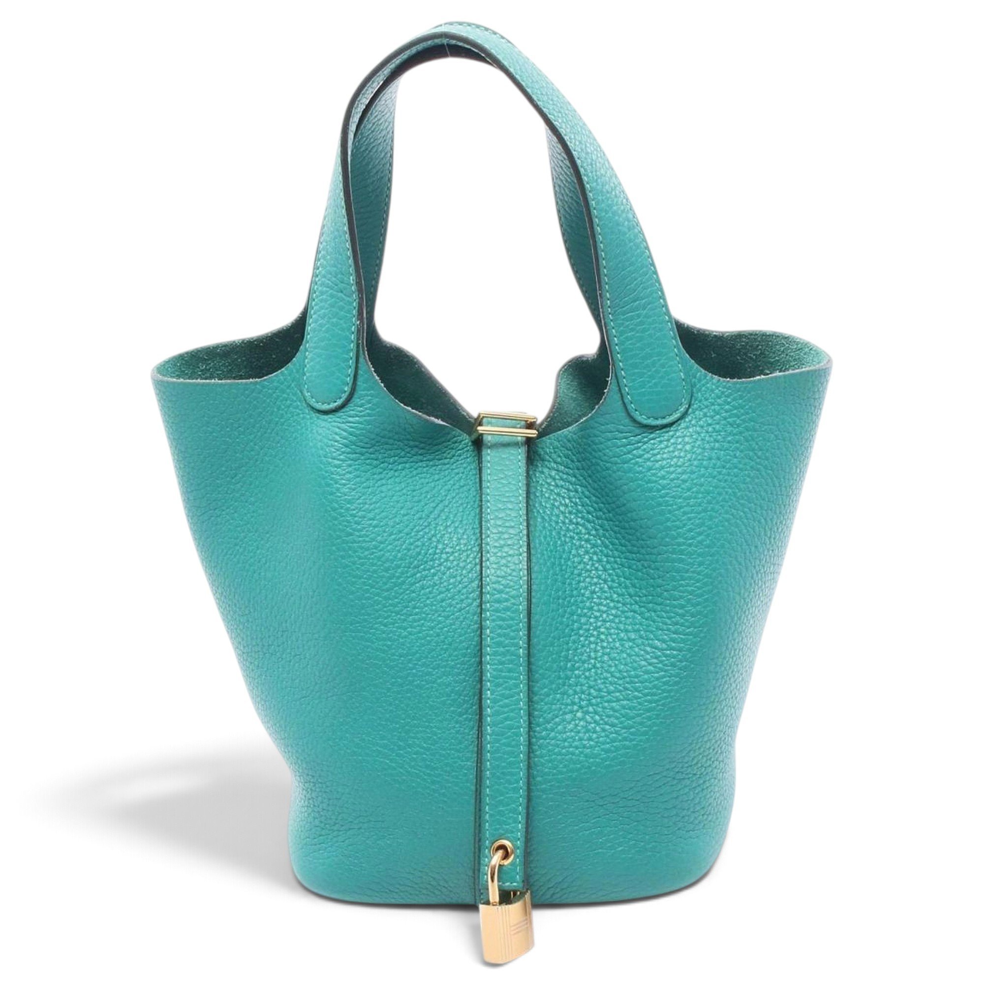 Picotin leather handbag