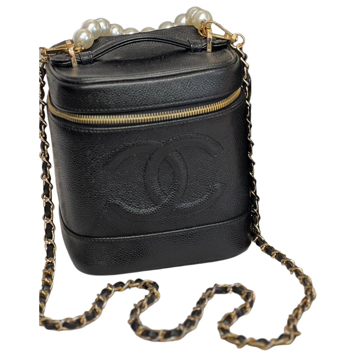Leather handbag