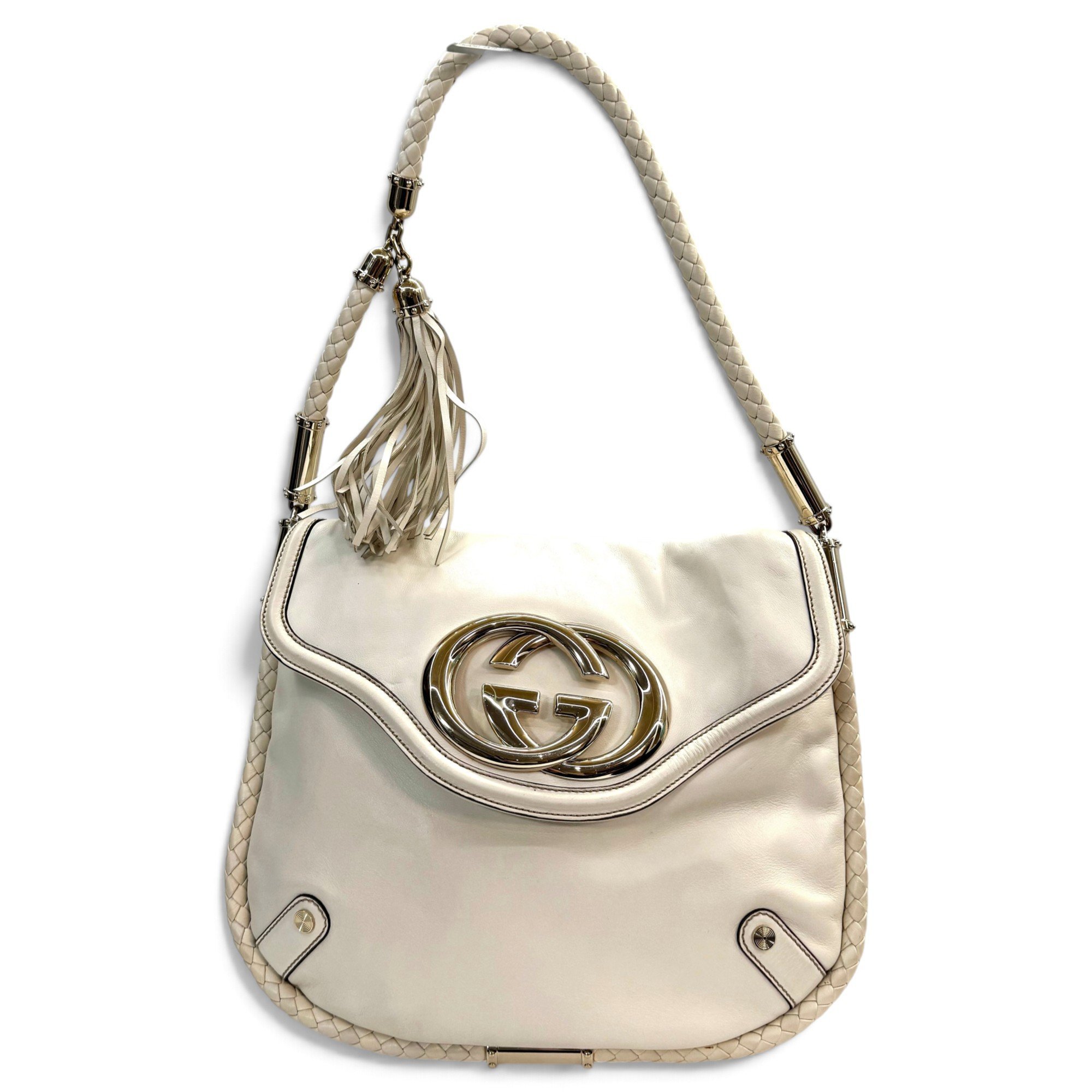 Britt leather handbag