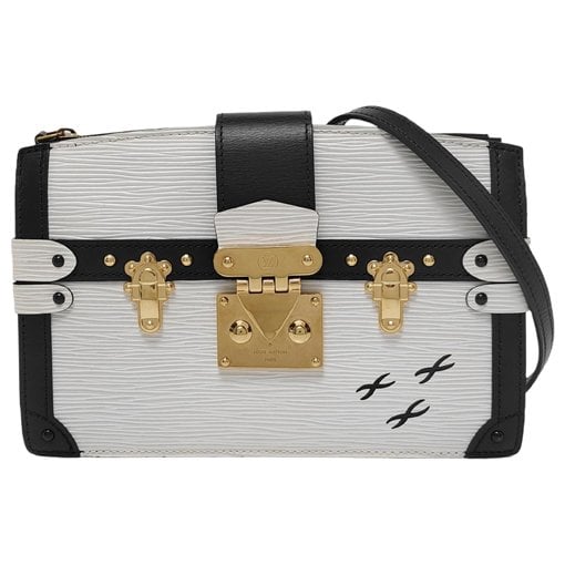 City Trunk leather crossbody bag