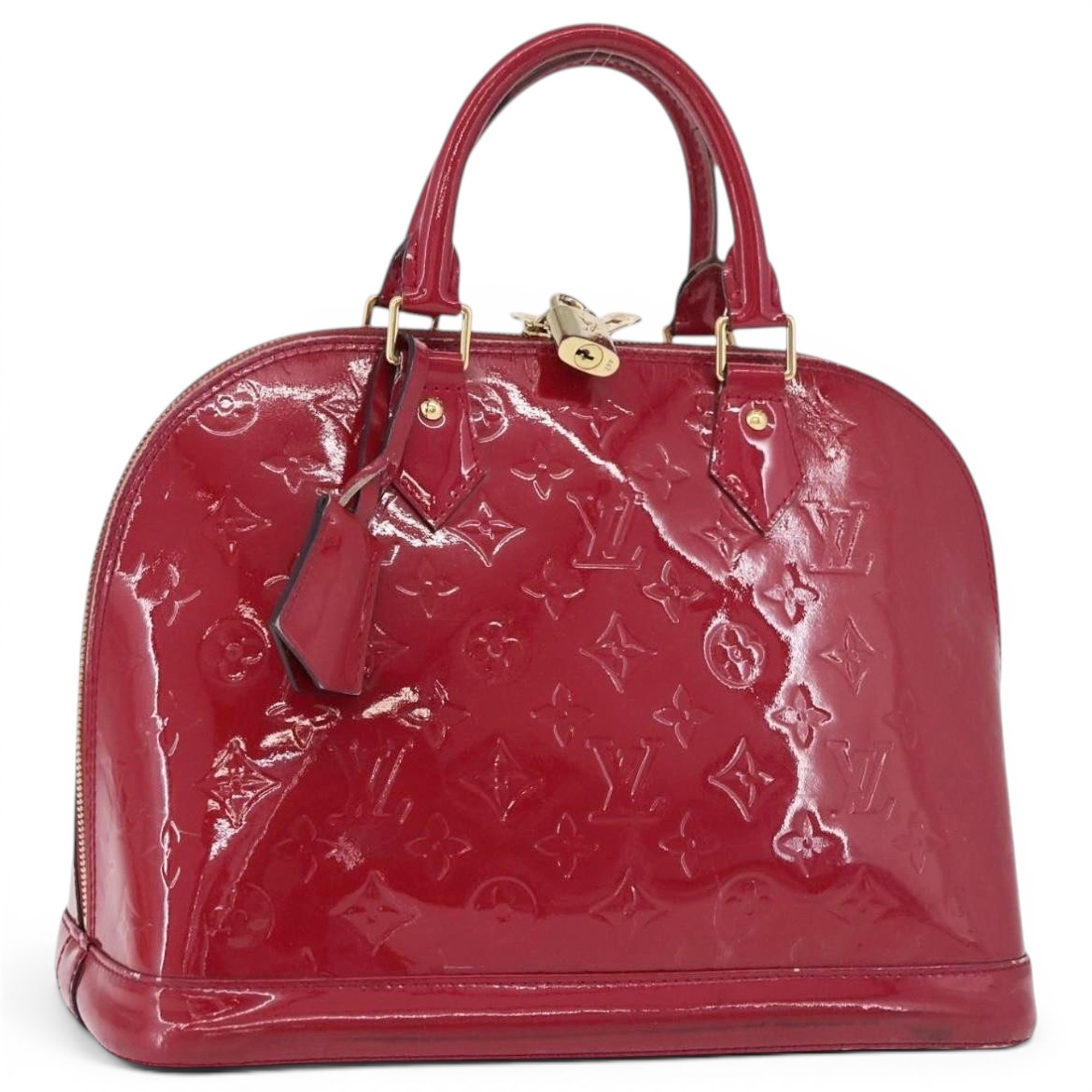 Alma leather handbag