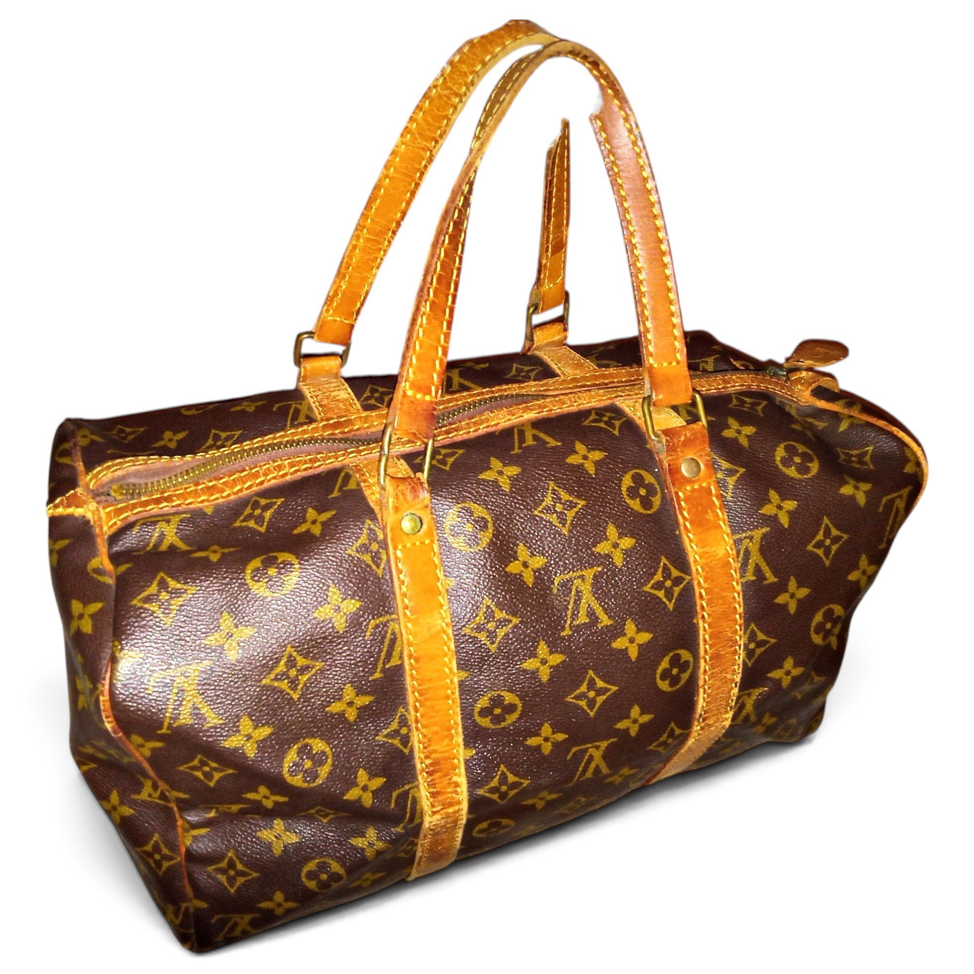 Sac souple leather 48h bag