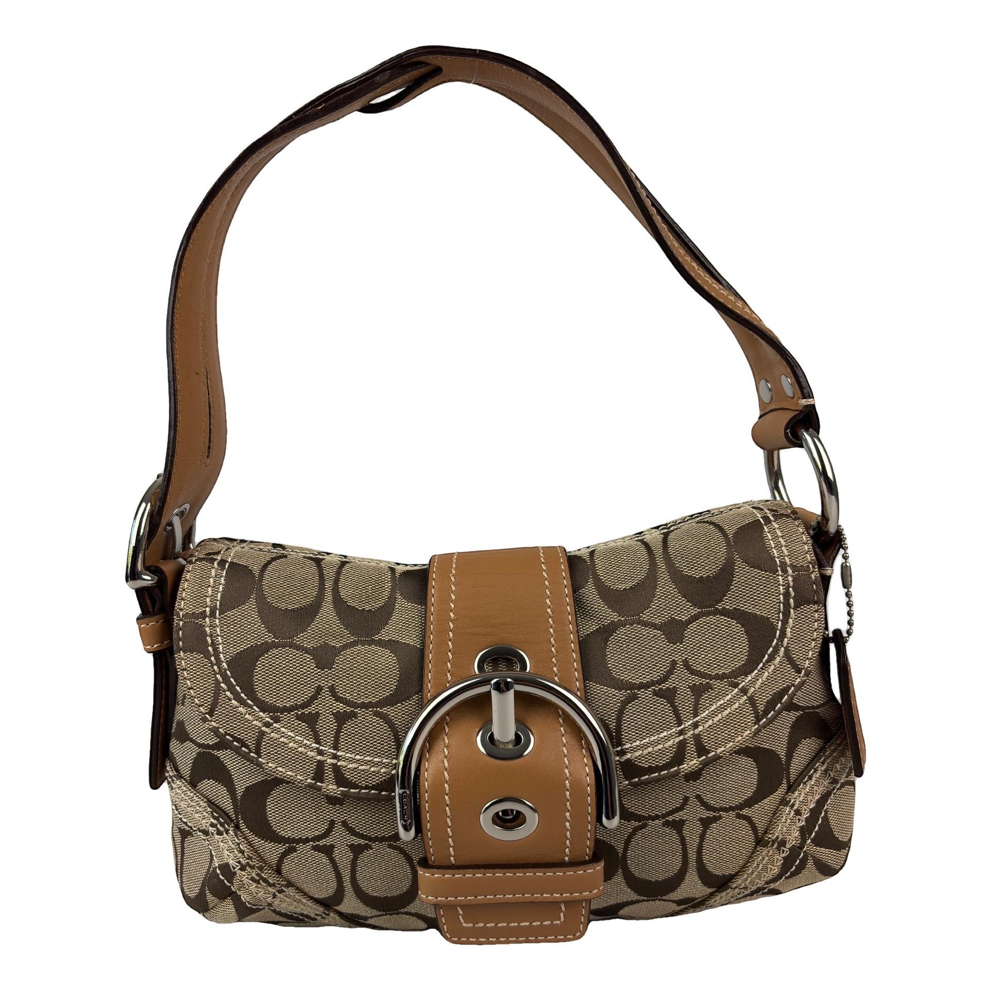 Signature Sufflette cloth handbag
