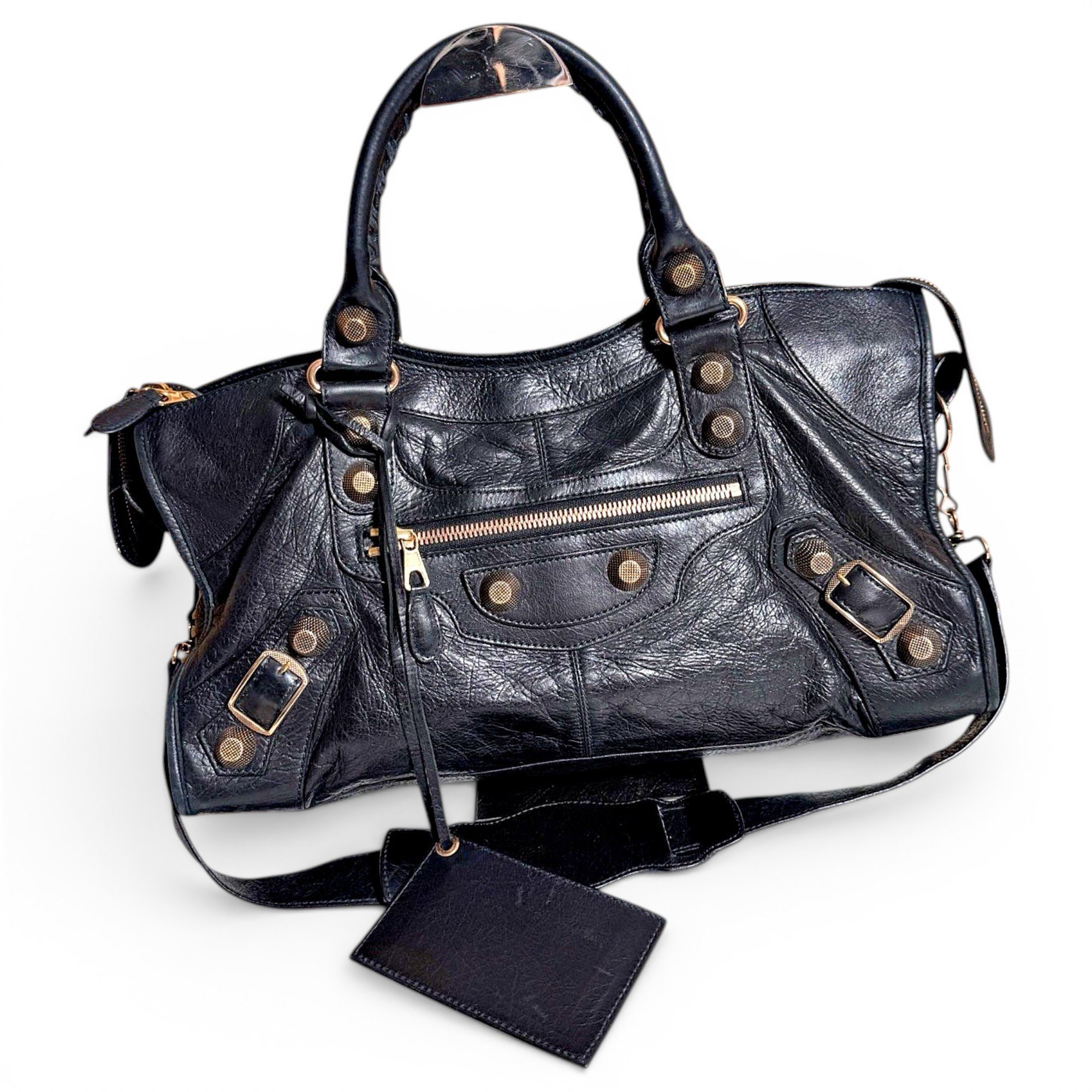 Balenciaga City leather bag