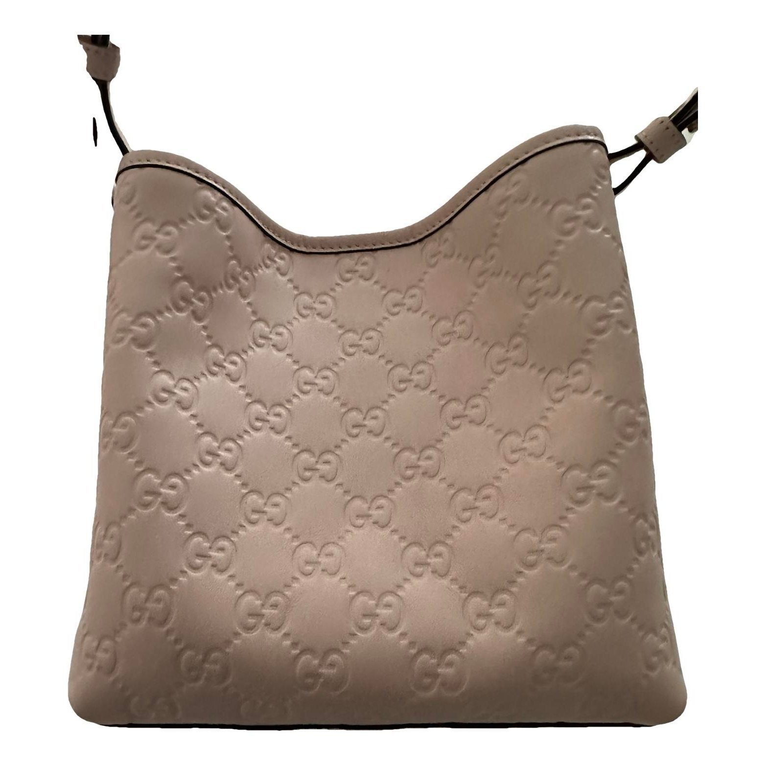 Nymphaea leather crossbody bag