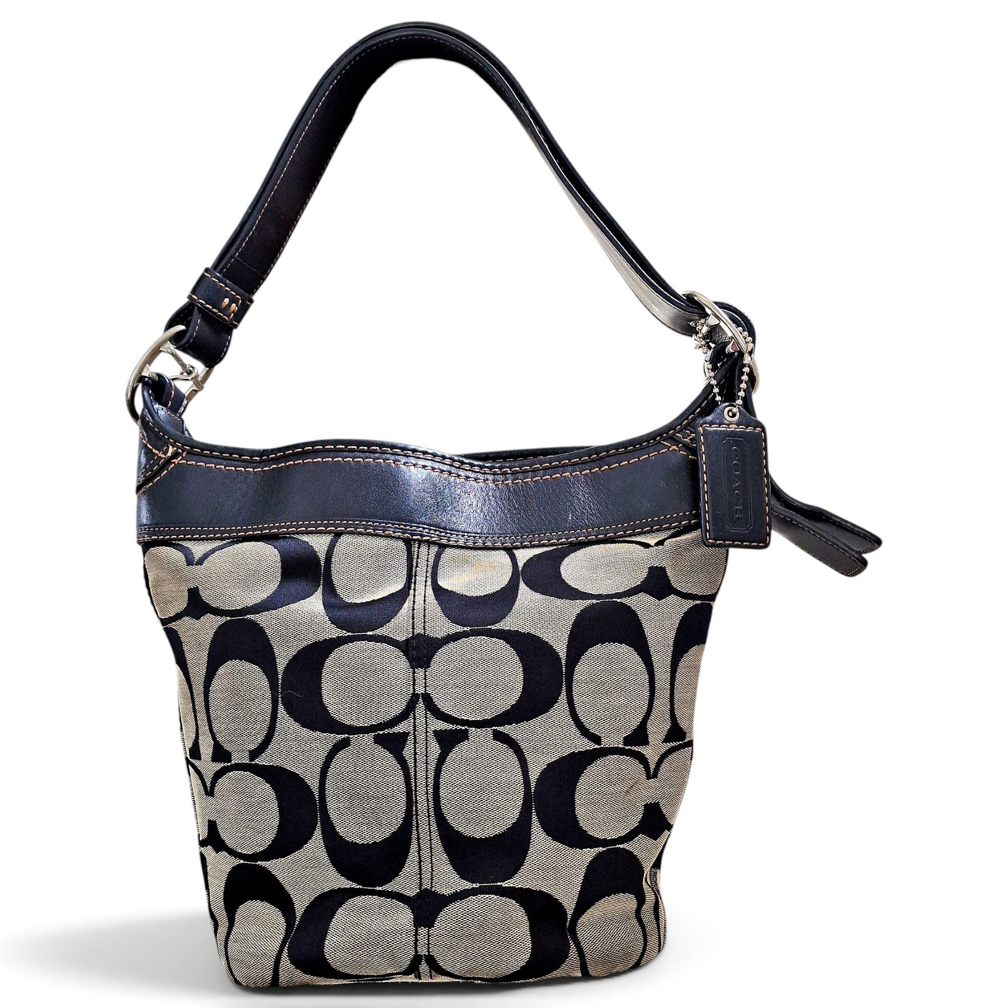 Leather handbag