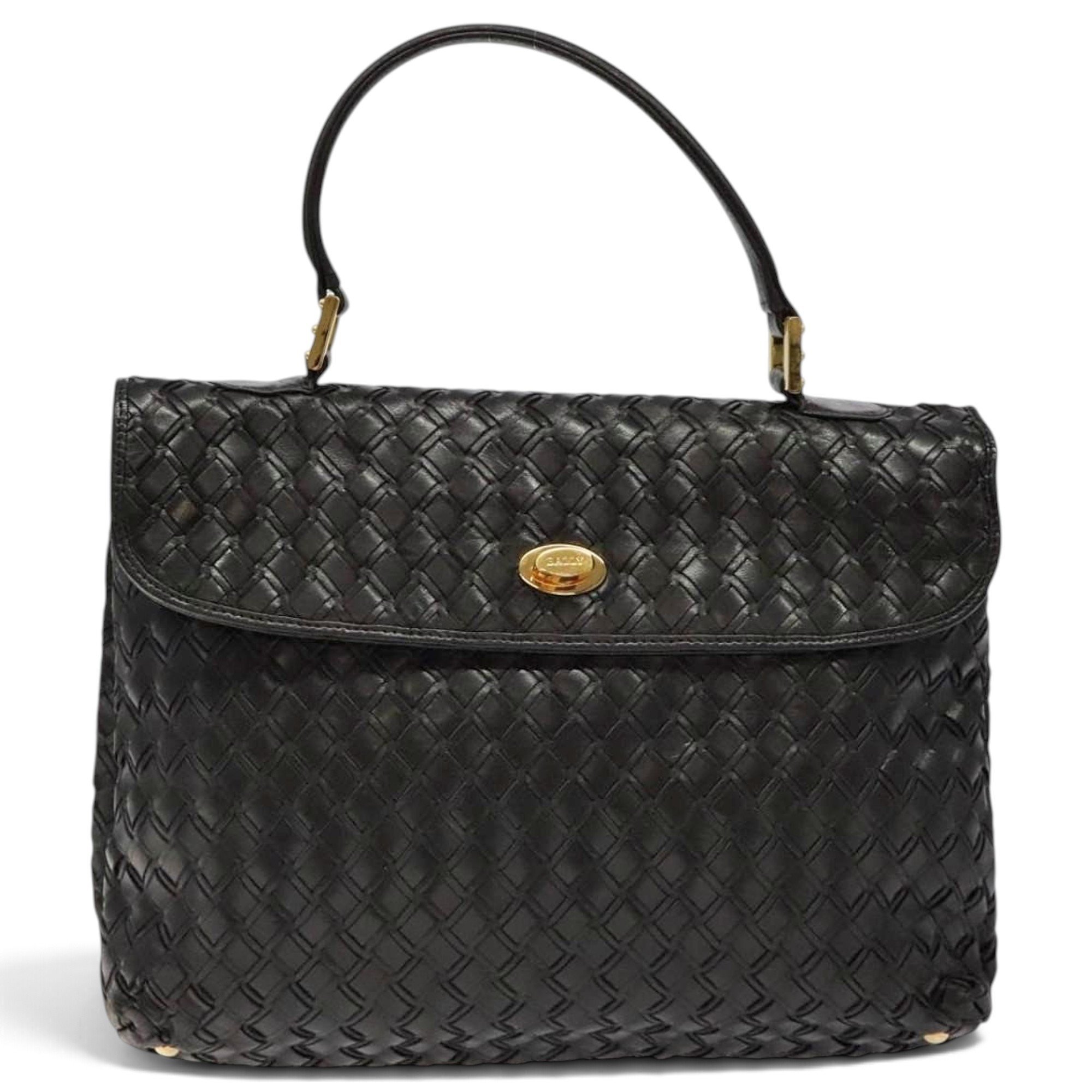 Leather handbag