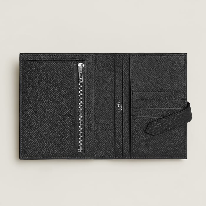 Noir Bearn Compact Wallet