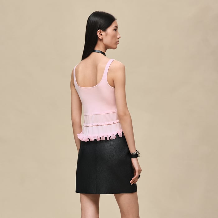 Rose Craie Jewel Tank Top