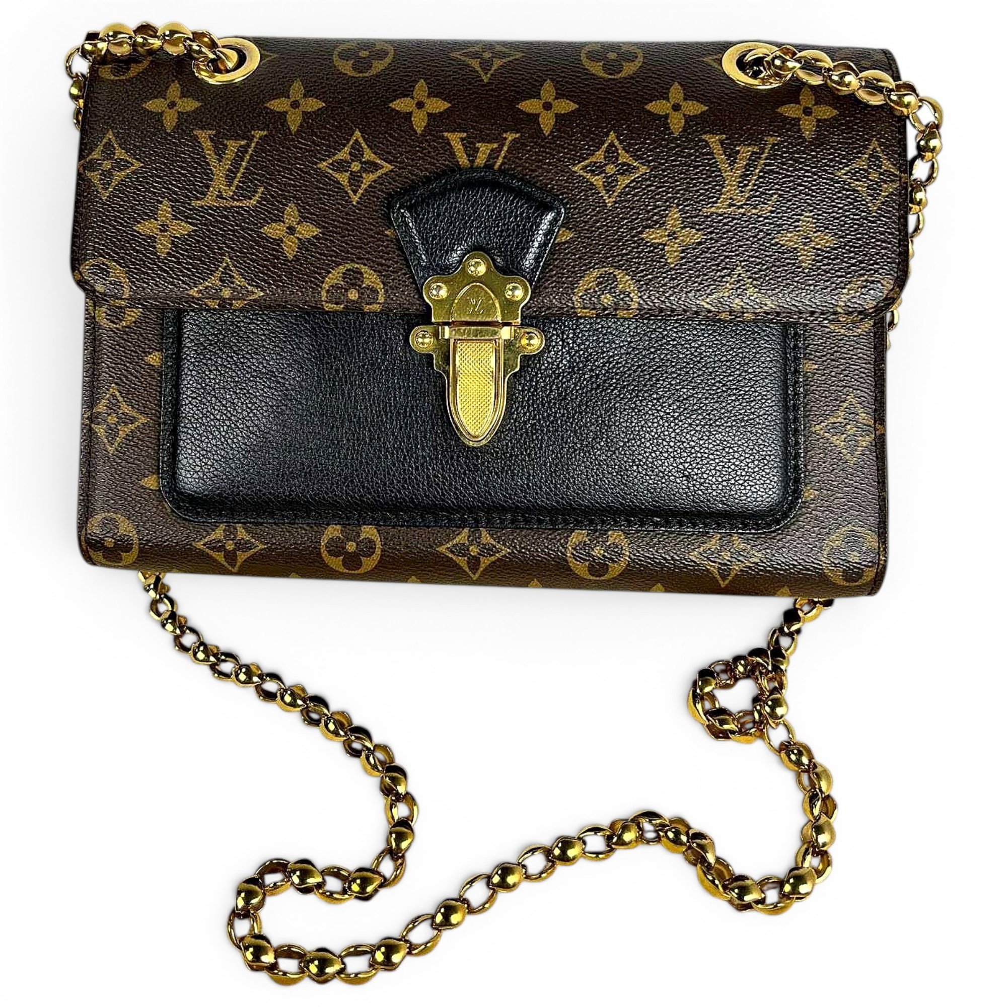 Victoire leather handbag