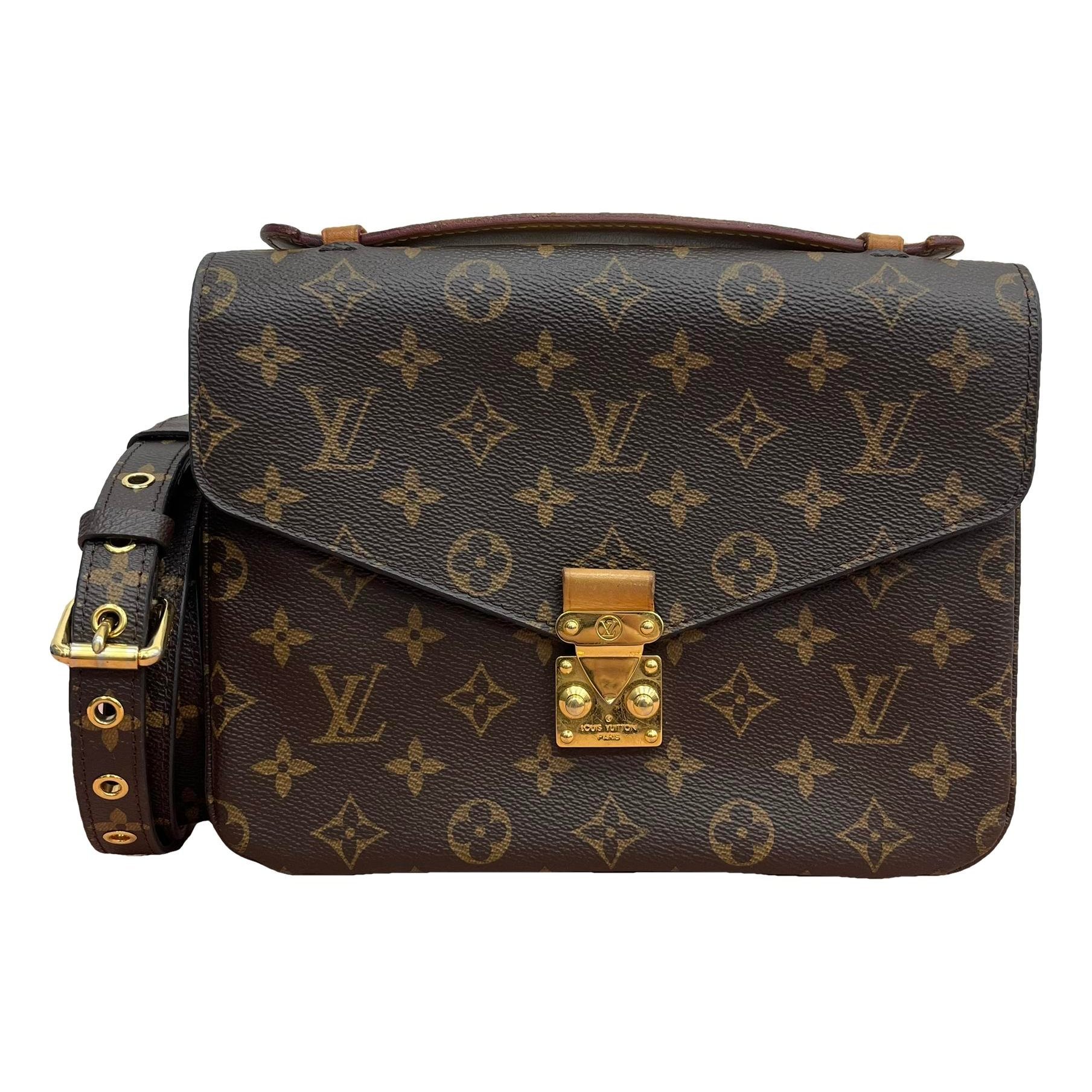 Metis leather handbag