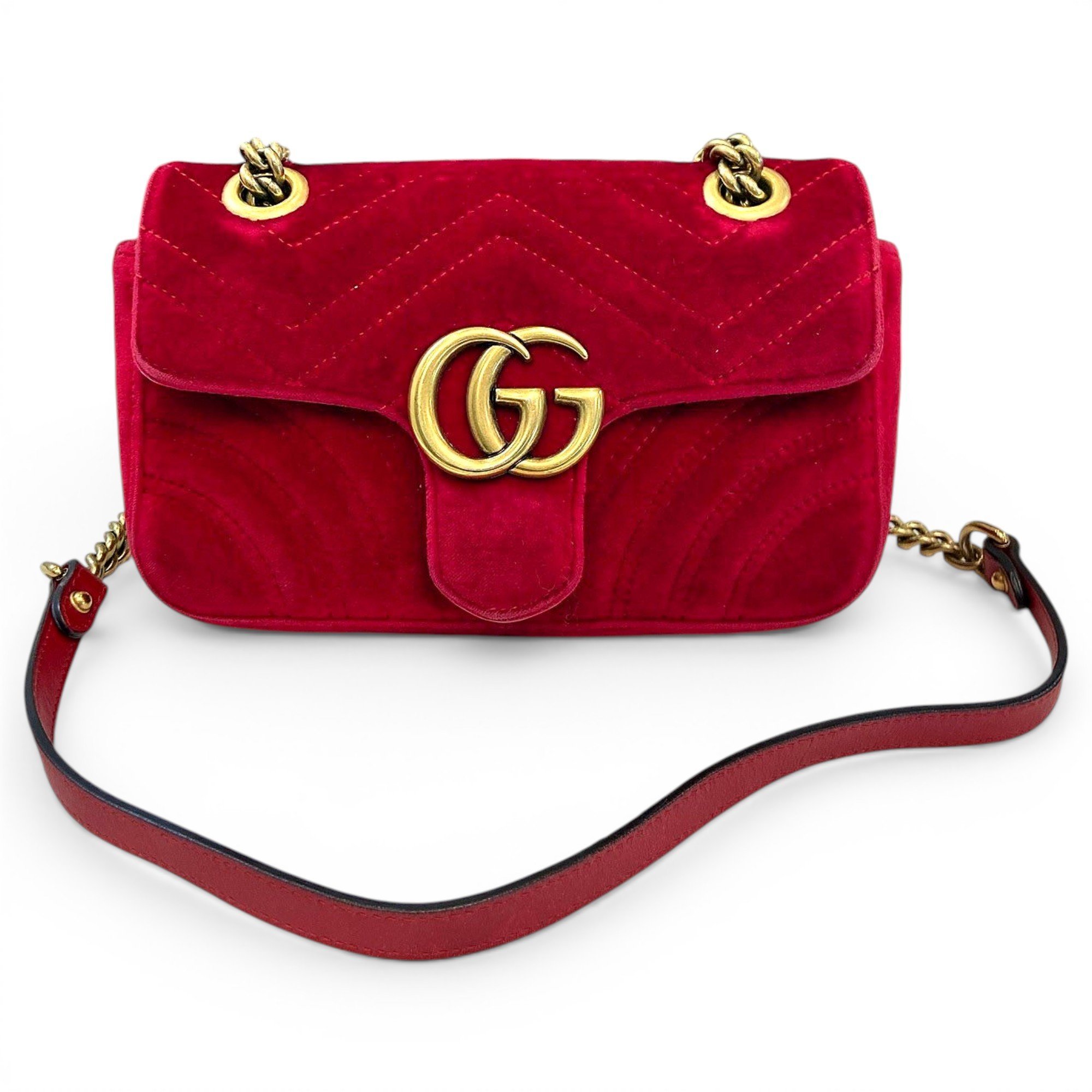 Marmont velvet handbag