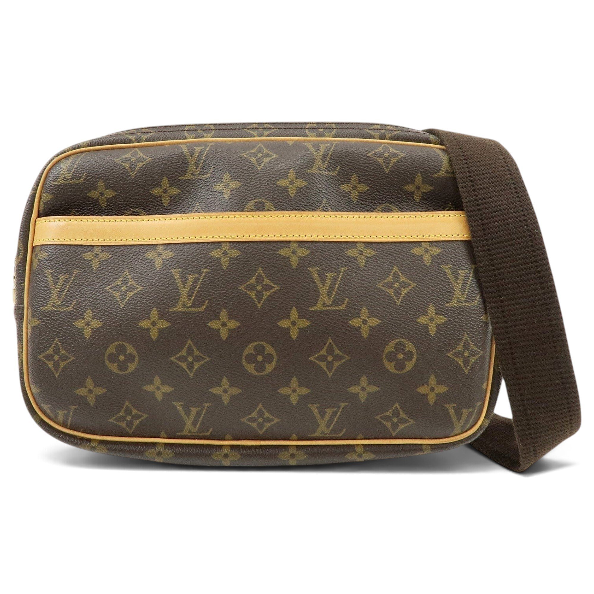 Reporter leather crossbody bag