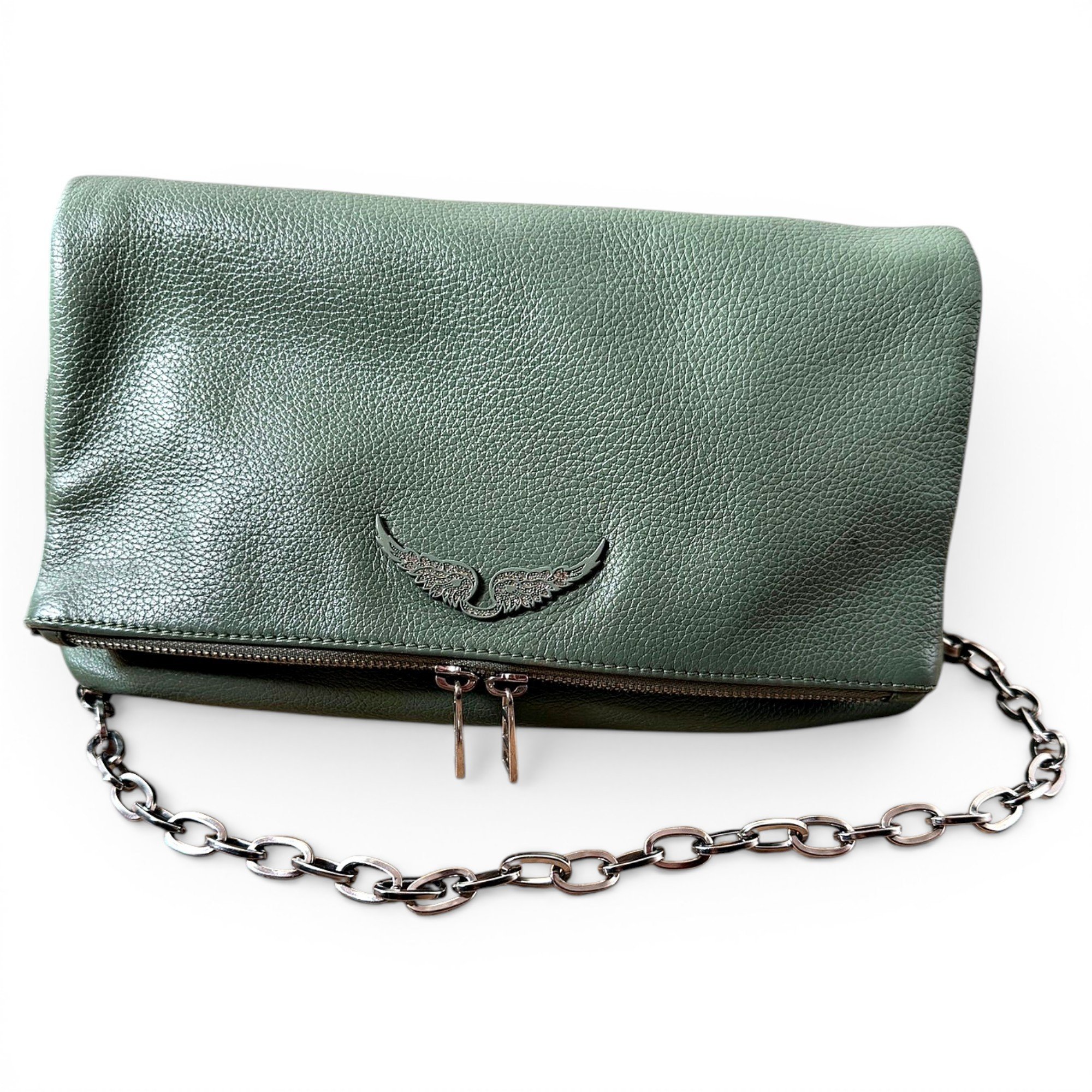 Leather crossbody bag