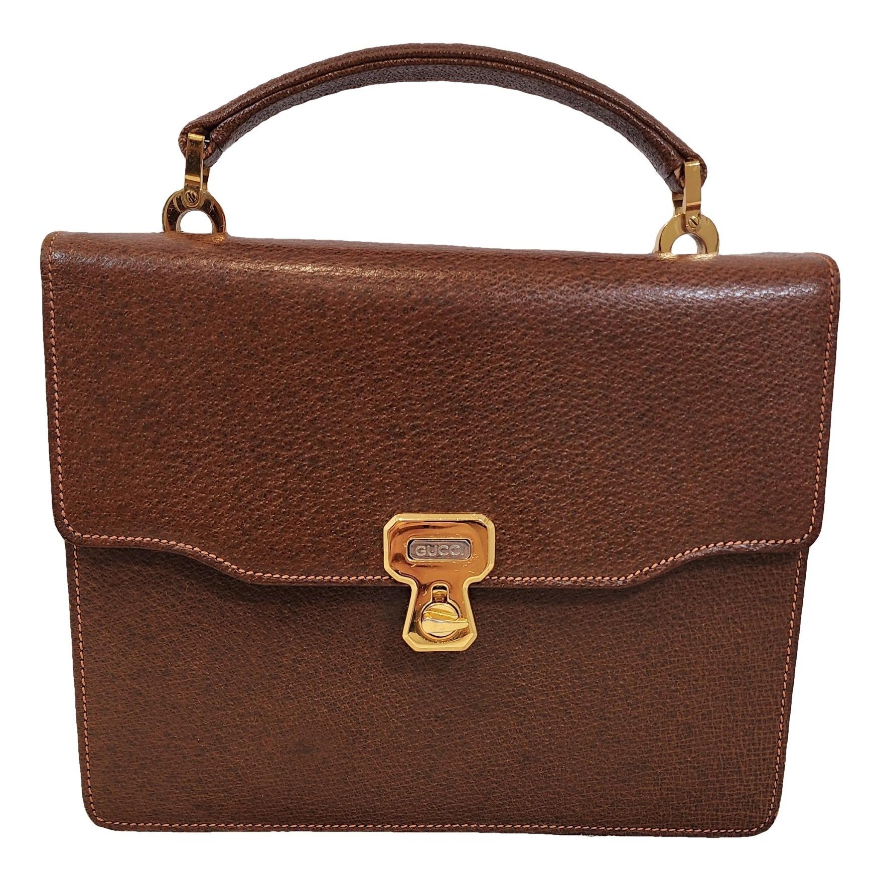 Leather handbag