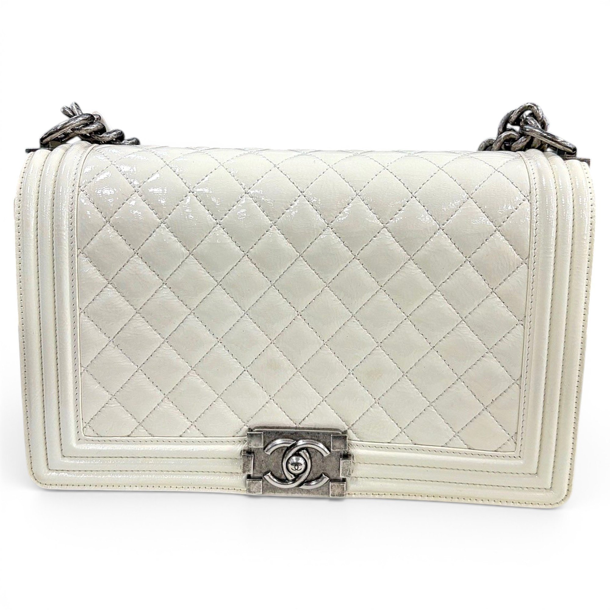 Boy leather crossbody bag