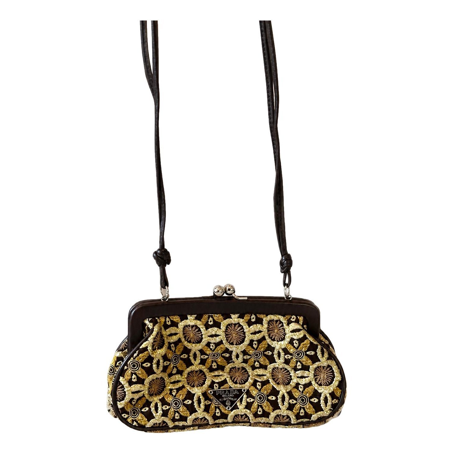 Glitter clutch bag
