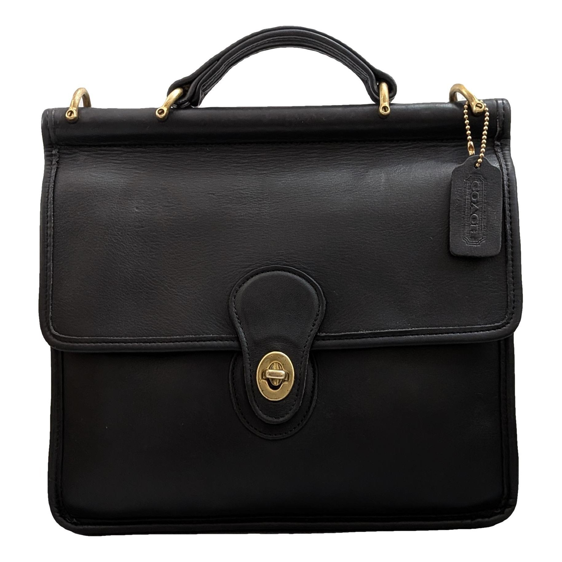 Leather satchel