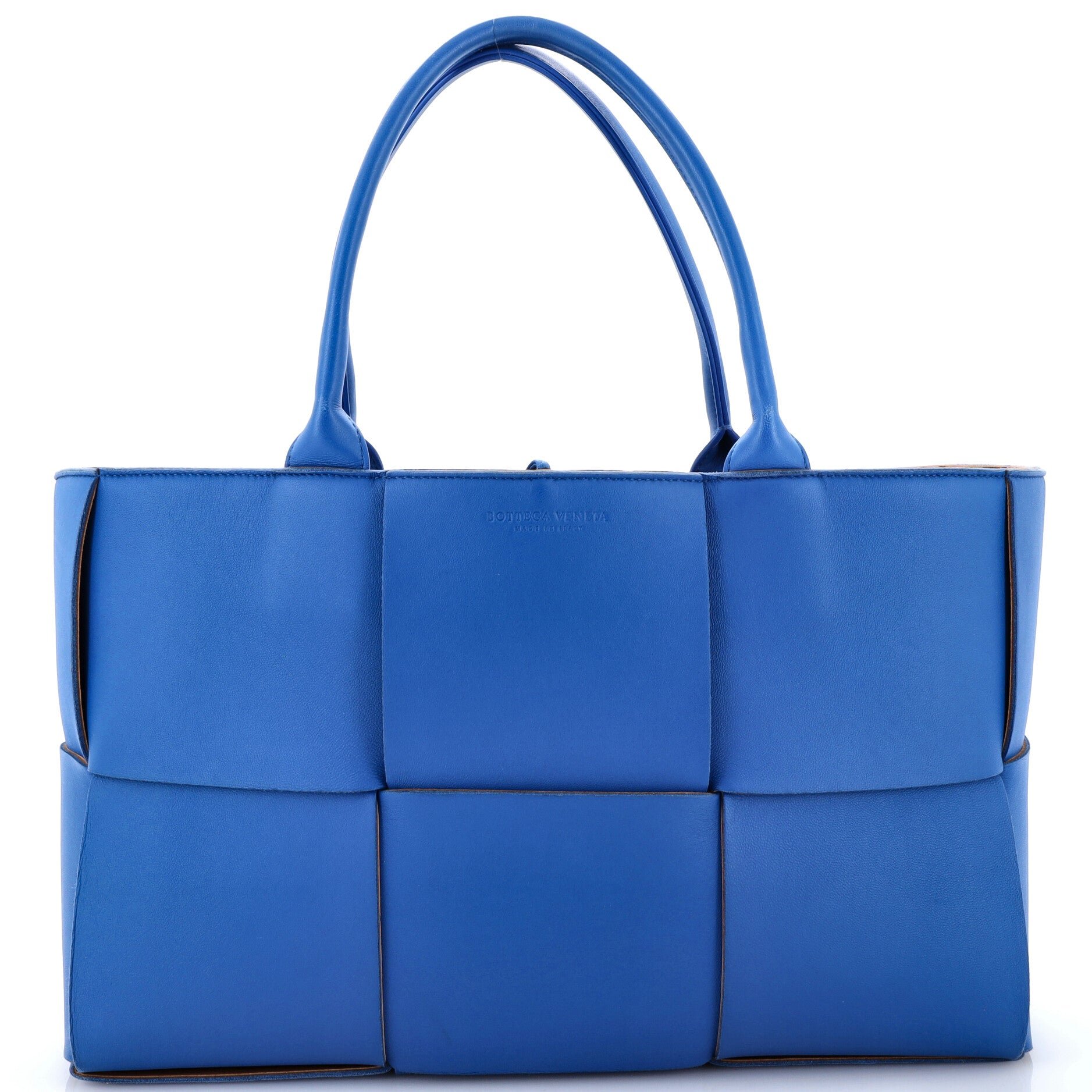Arco Tote Maxi Intrecciato Leather Medium