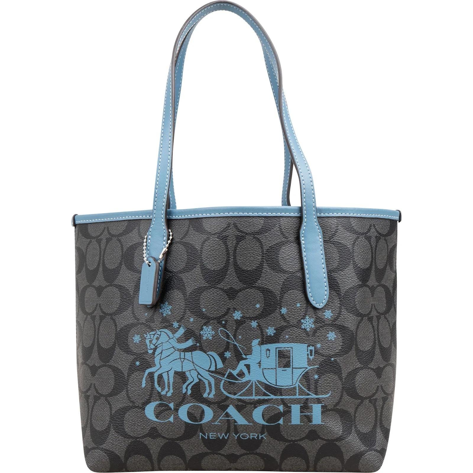 Coach Signature Sufflette leather handbag