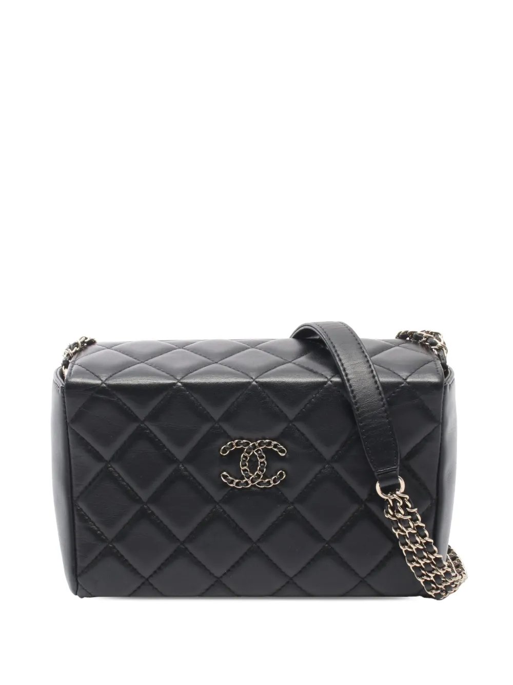 2021-2026 CC Quilted Lambskin Box Chain crossbody bag
