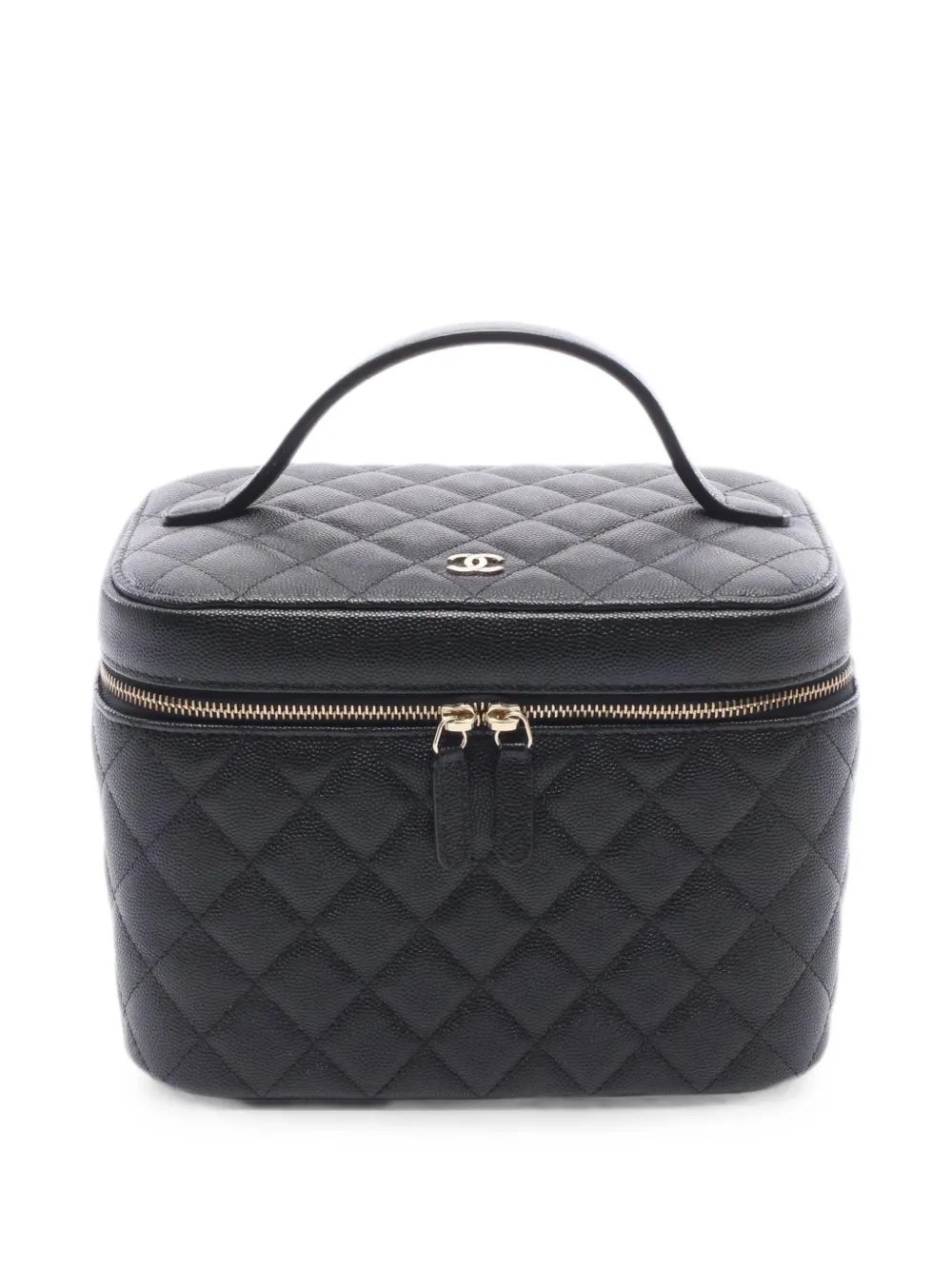 2018-2019 matelassé Caviar-skin handbag