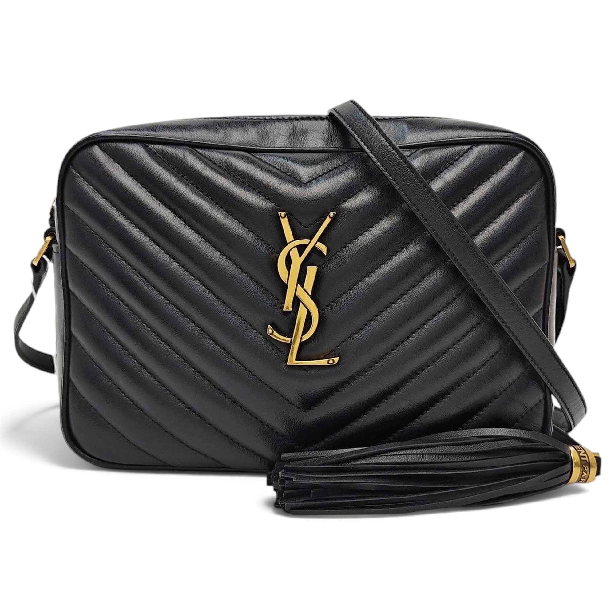 Camera Lou leather handbag