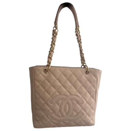 Petite Shopping Tote leather tote