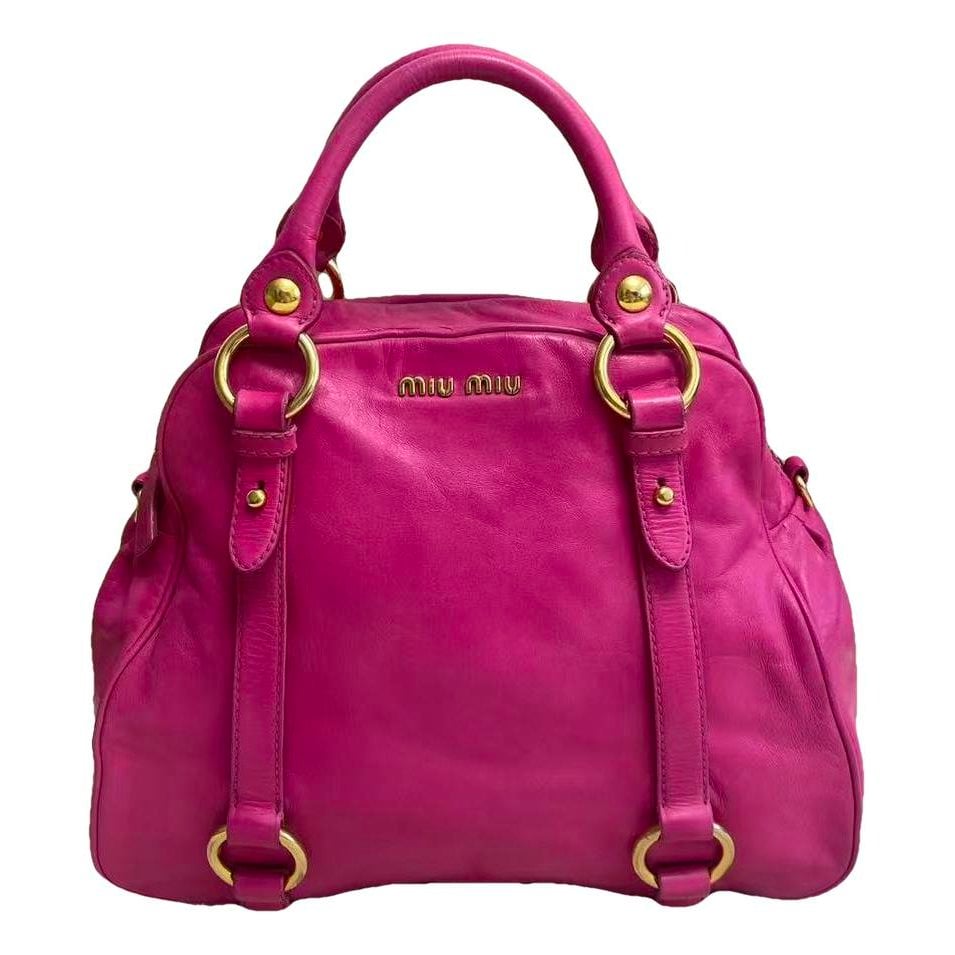 Leather handbag