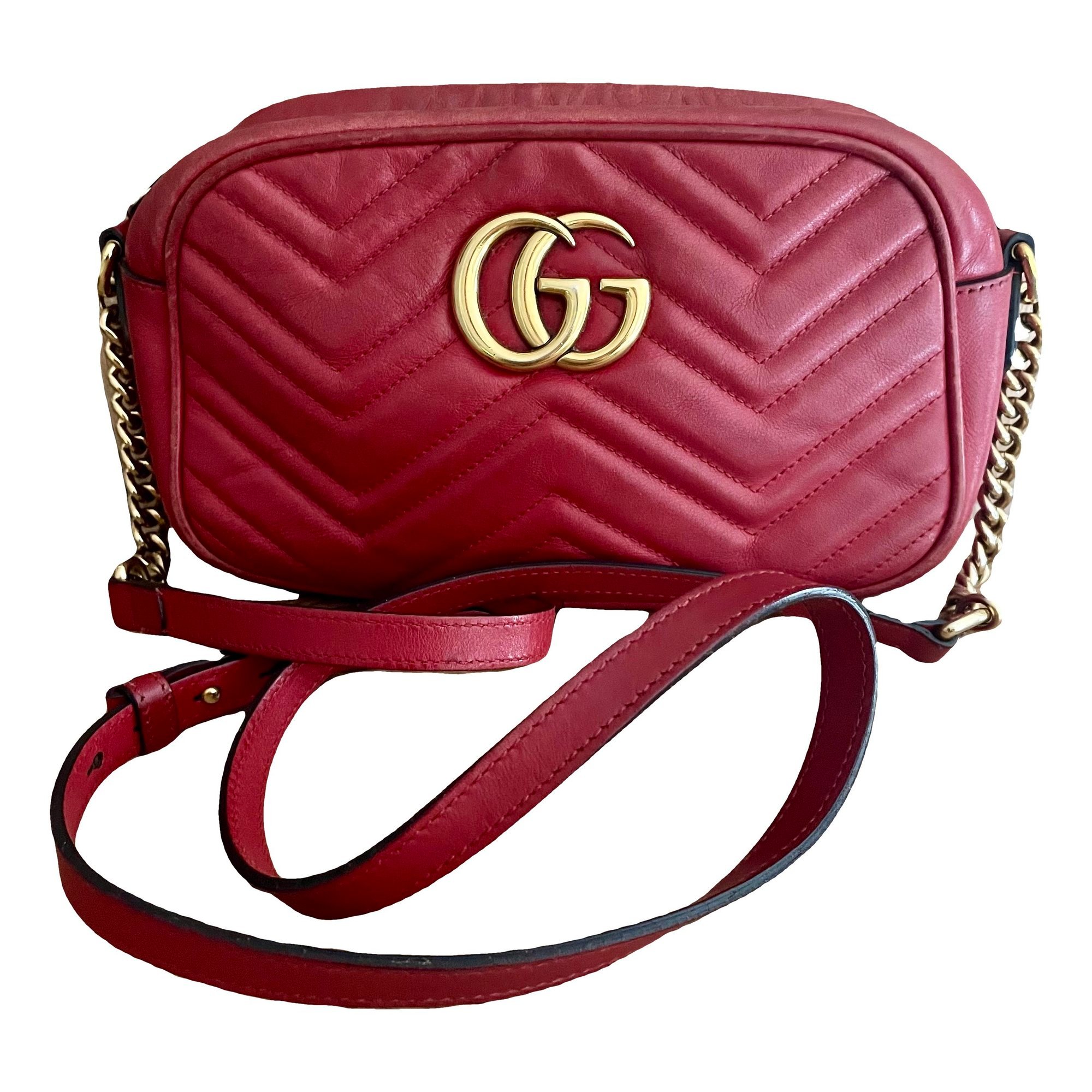 GG Marmont leather crossbody bag