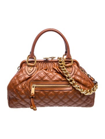Quilted Top Handle Bag
