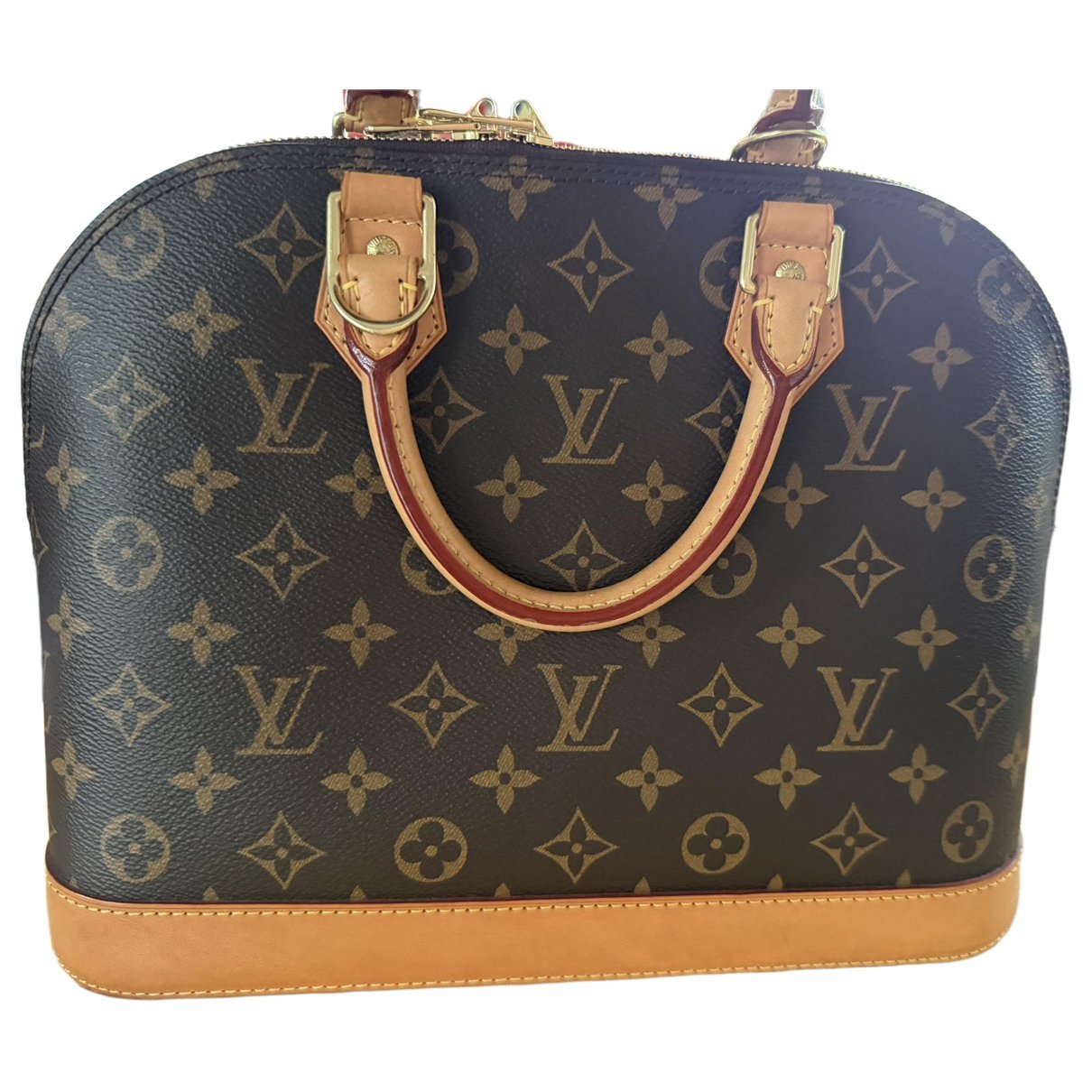 Alma leather handbag