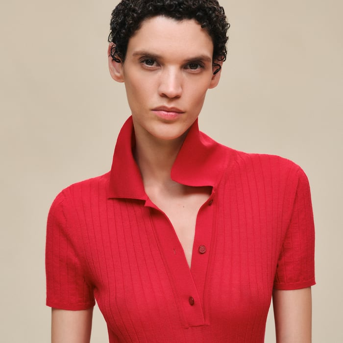 Rouge Amazone Short-sleeve Polo Shirt