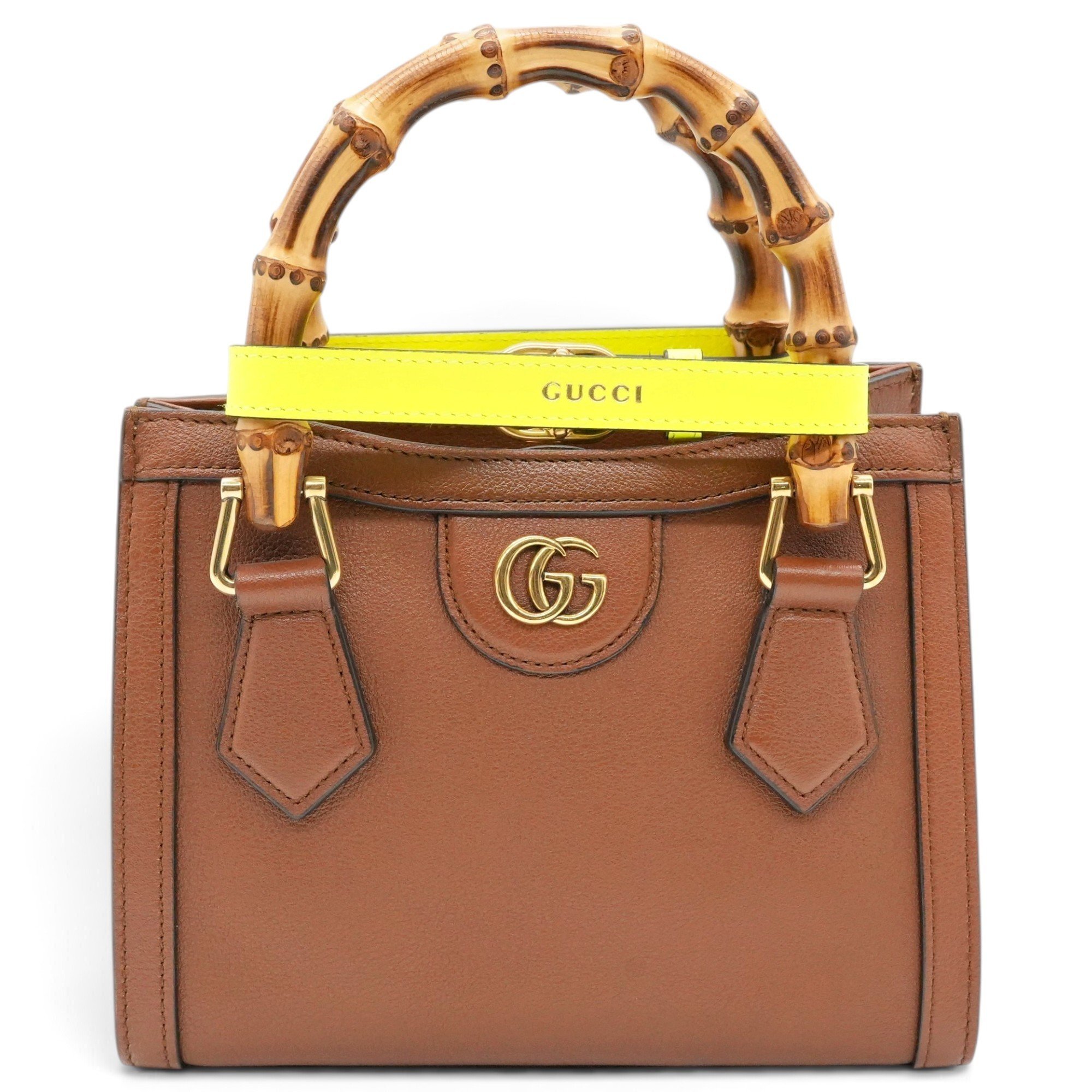 Diana Bamboo leather tote