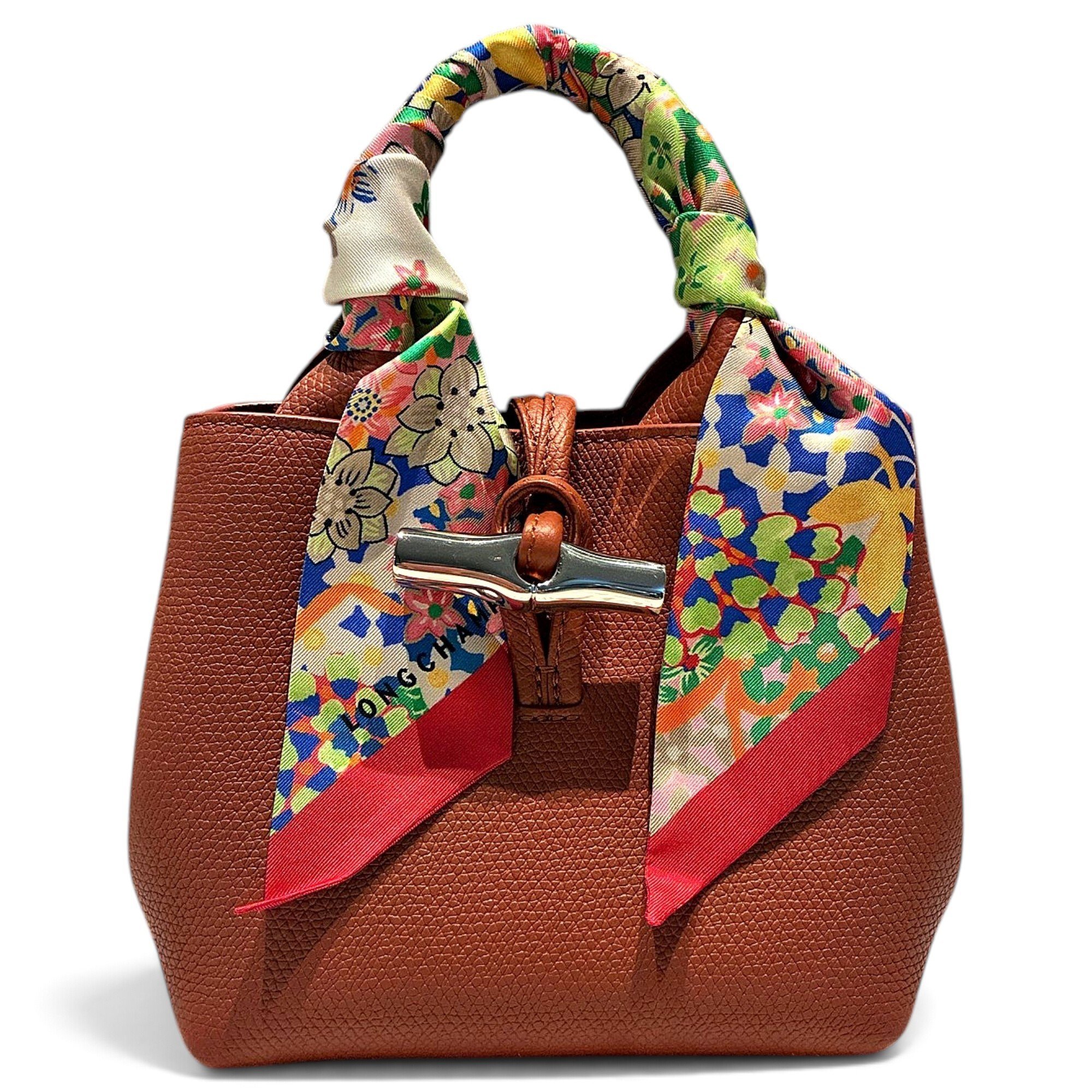 Longchamp Roseau leather handbag