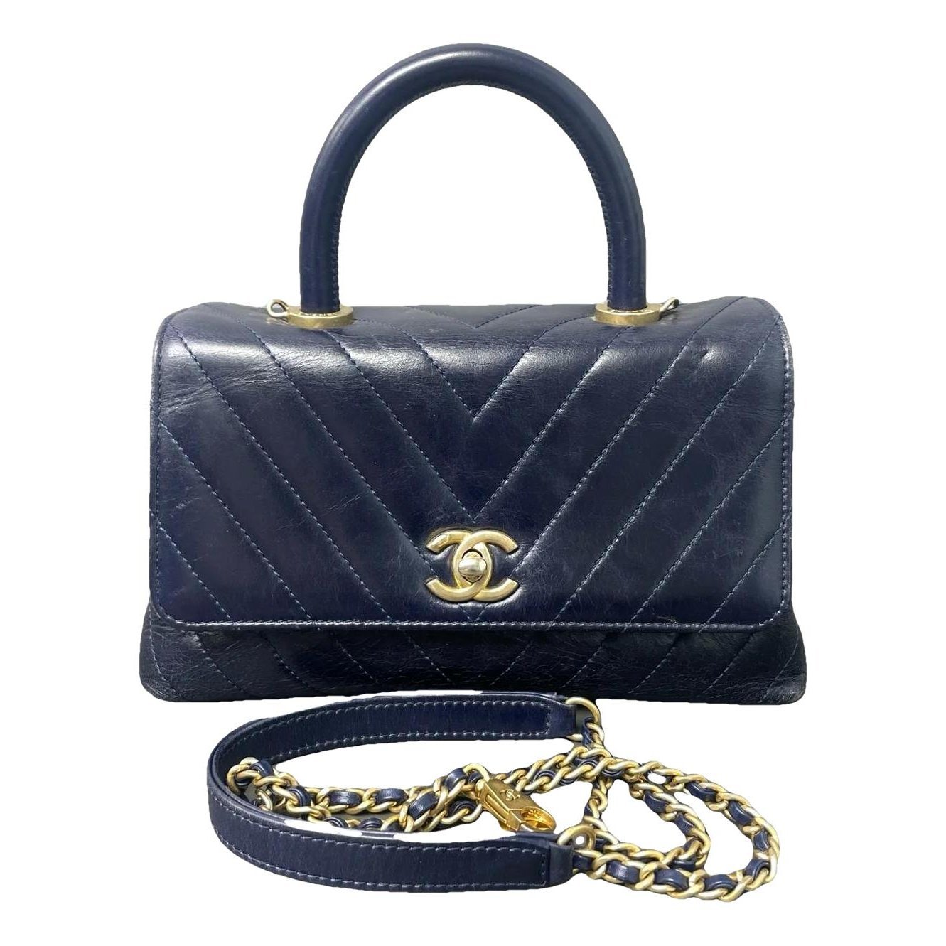 Coco boy leather mini bag