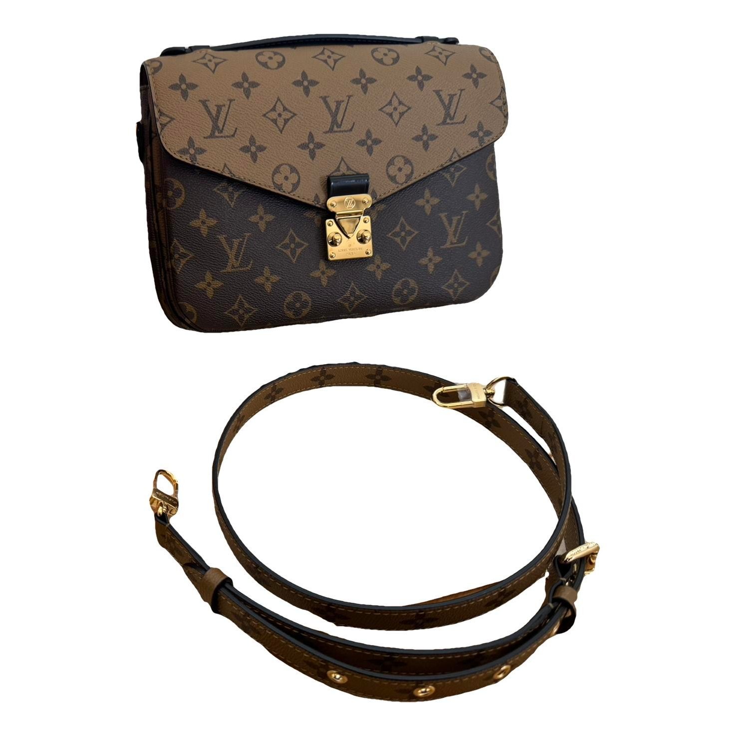 Metis vegan leather crossbody bag