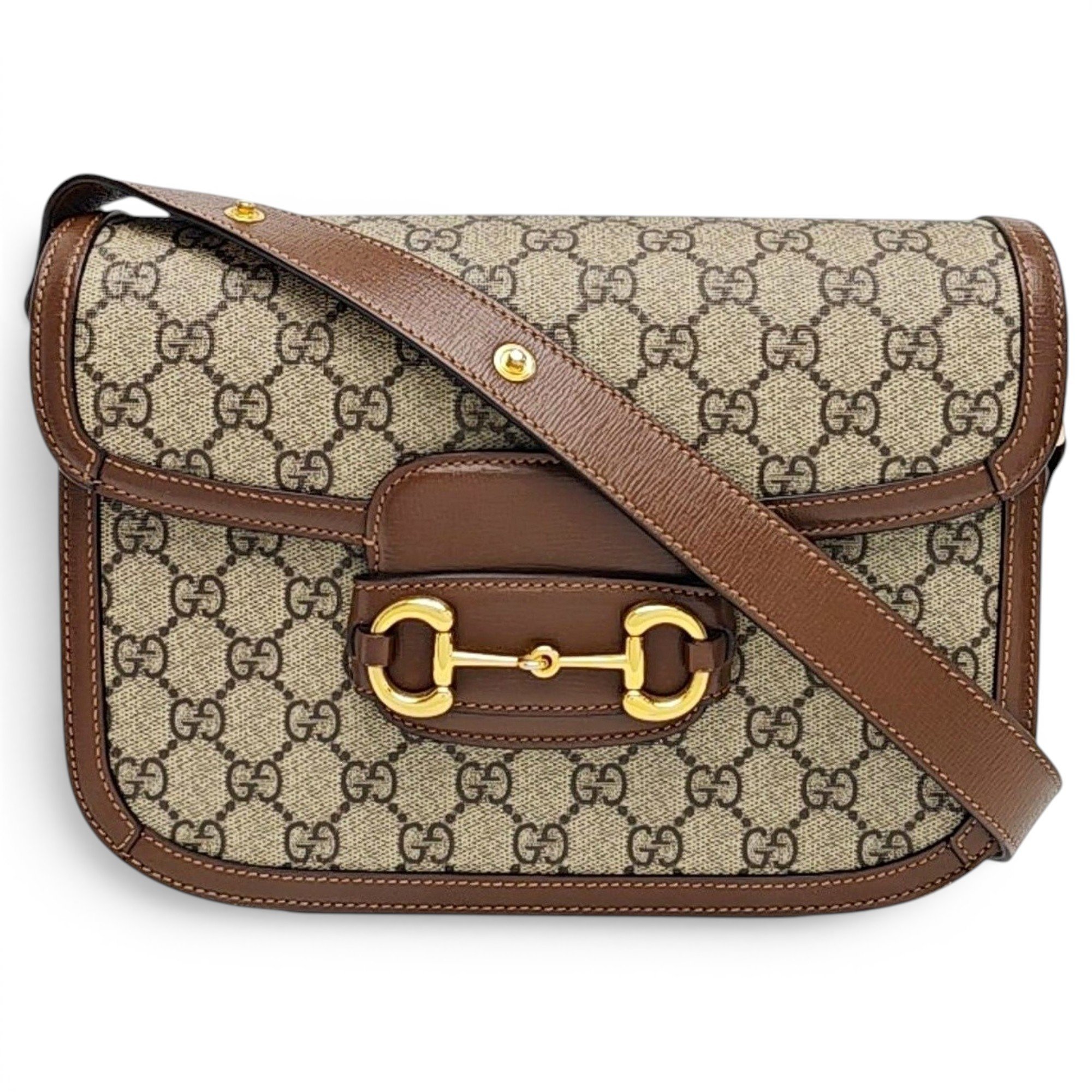 Handle Horsebit 1955 leather handbag