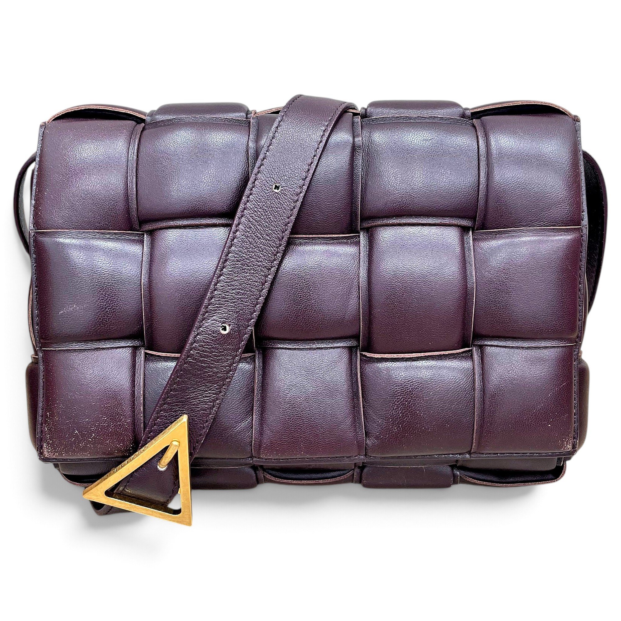 Cassette Padded leather handbag