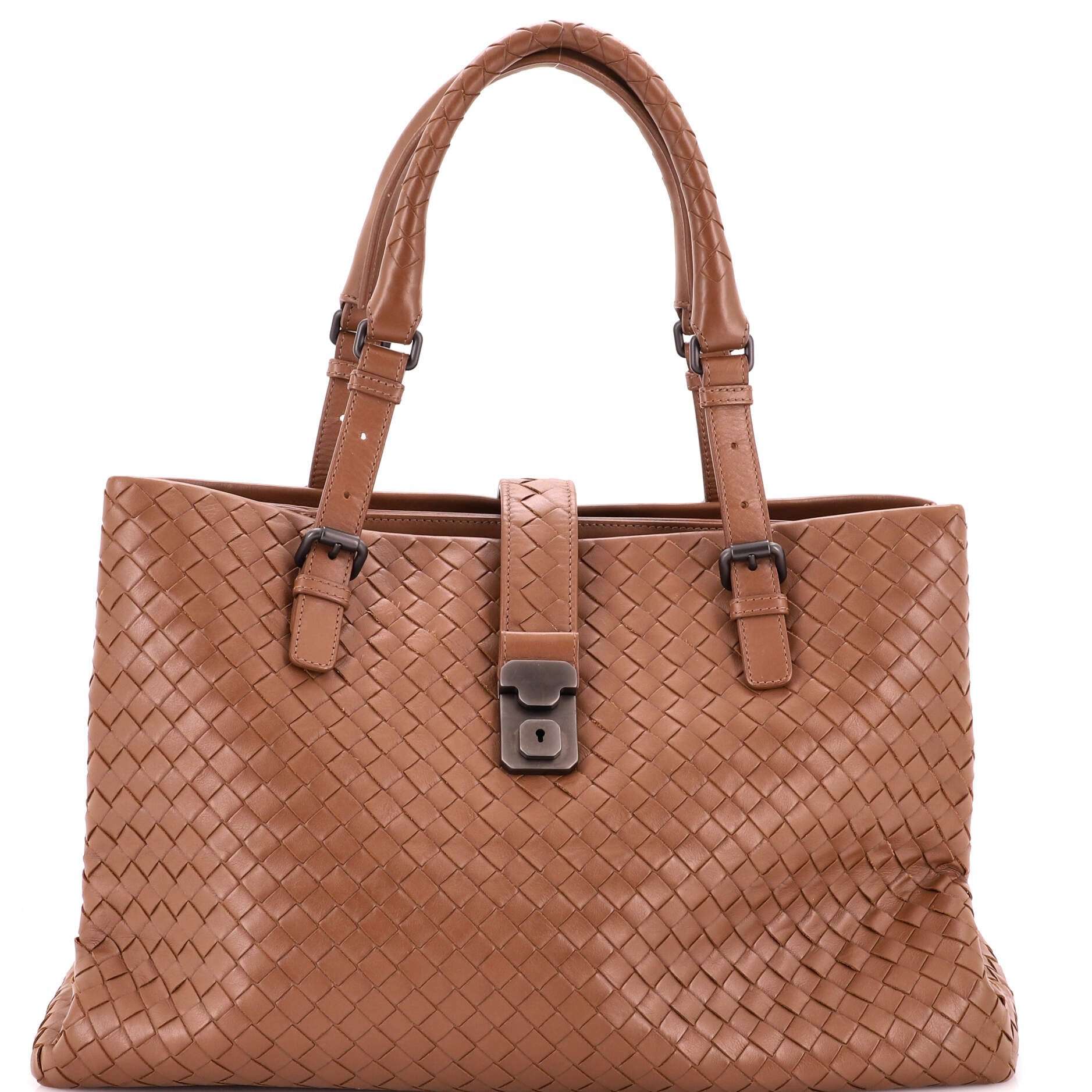 Roma Bag Intrecciato Nappa Medium