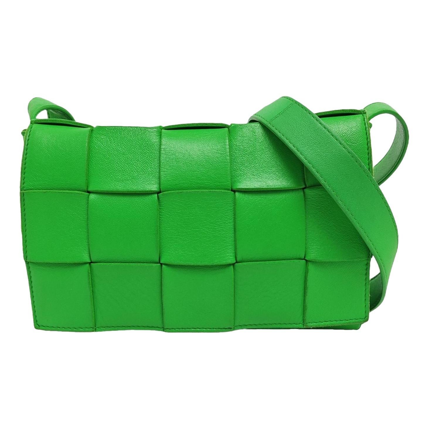 Brick Cassette leather handbag