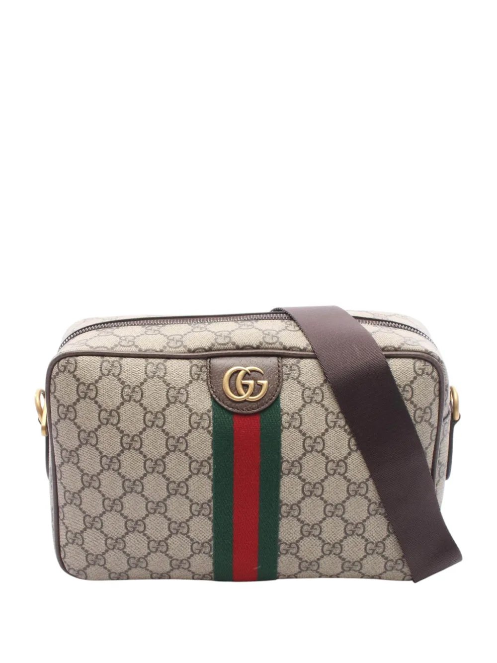 2016-2026 Medium GG Supreme Web Ophidia crossbody bag