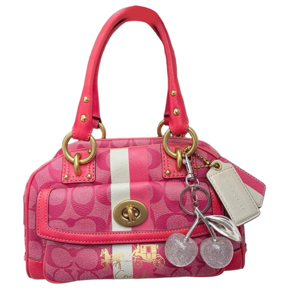 Coach Cartable mini sierra leather satchel