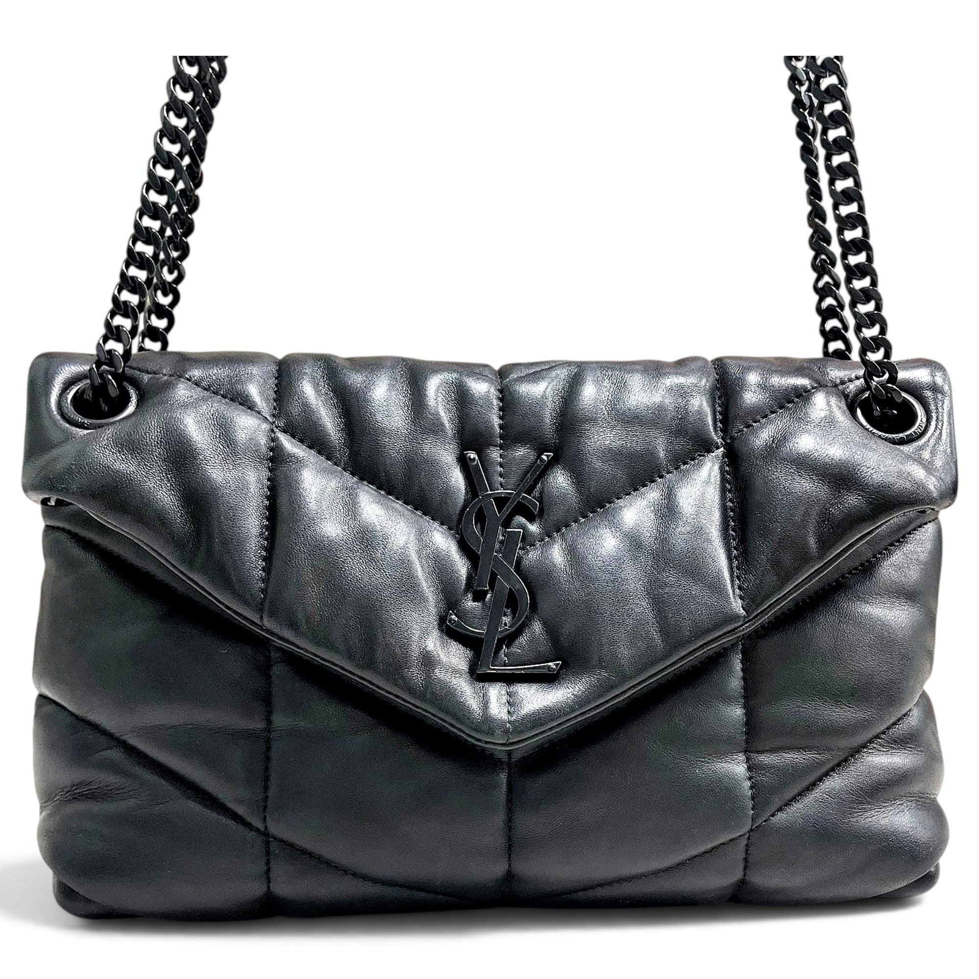 Loulou Puffer leather handbag