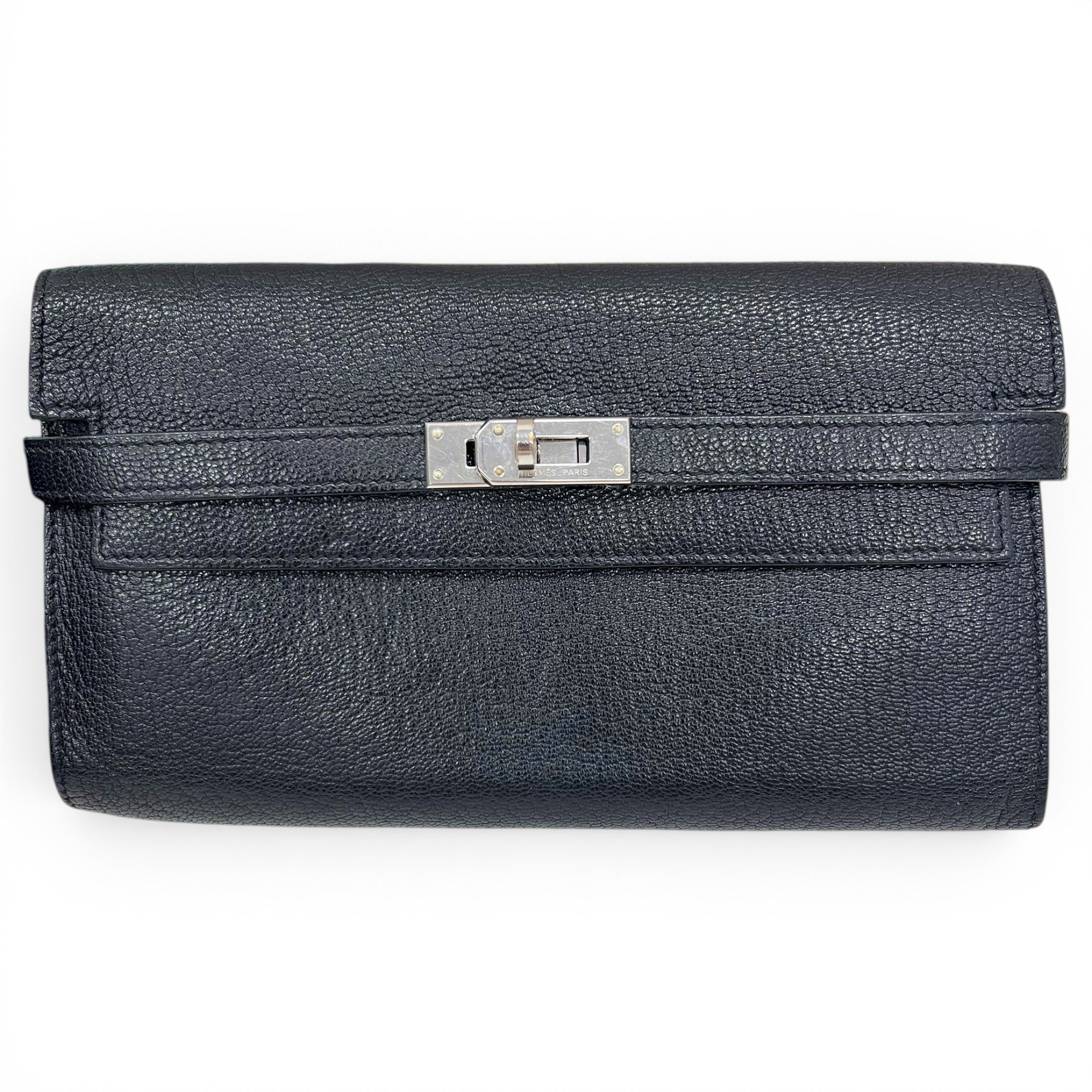 Kelly to go leather clutch bag