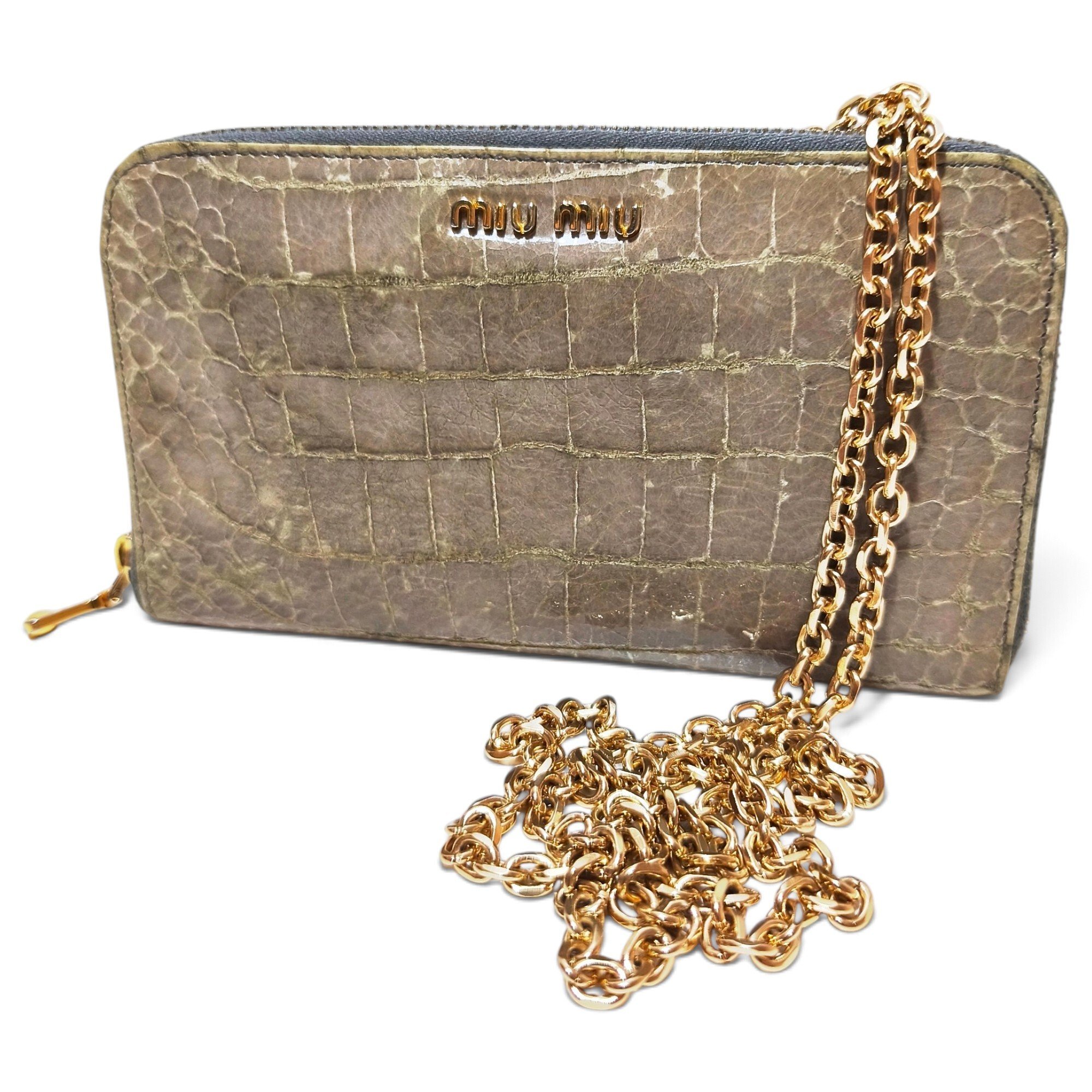Miu Miu Leather mini bag