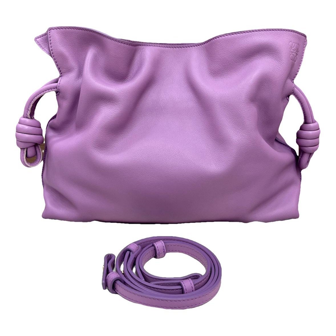 Flamenco leather handbag