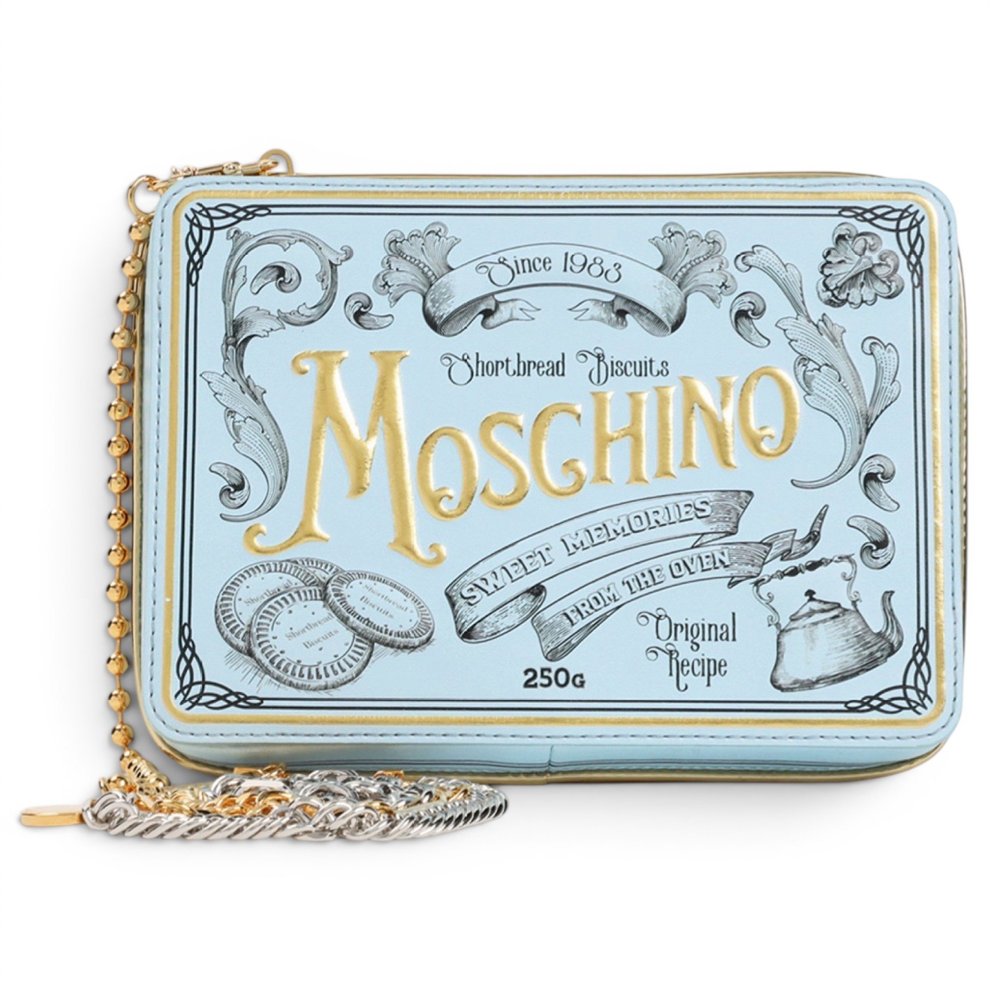 Moschino Pony-style calfskin clutch bag